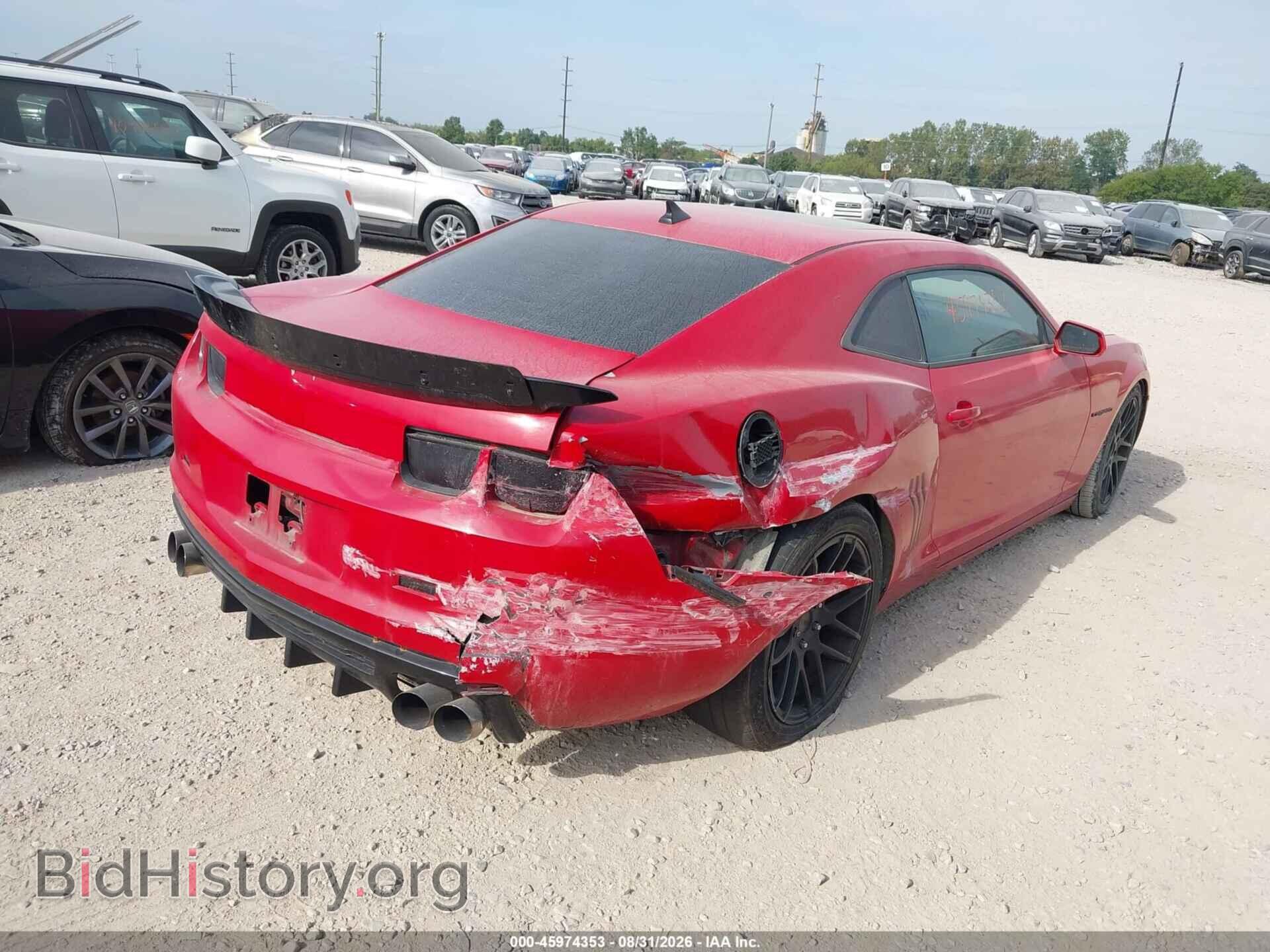 2013 CHEVROLET CAMARO - VIN: 2G1FB1E36D9138255 - Фото 4