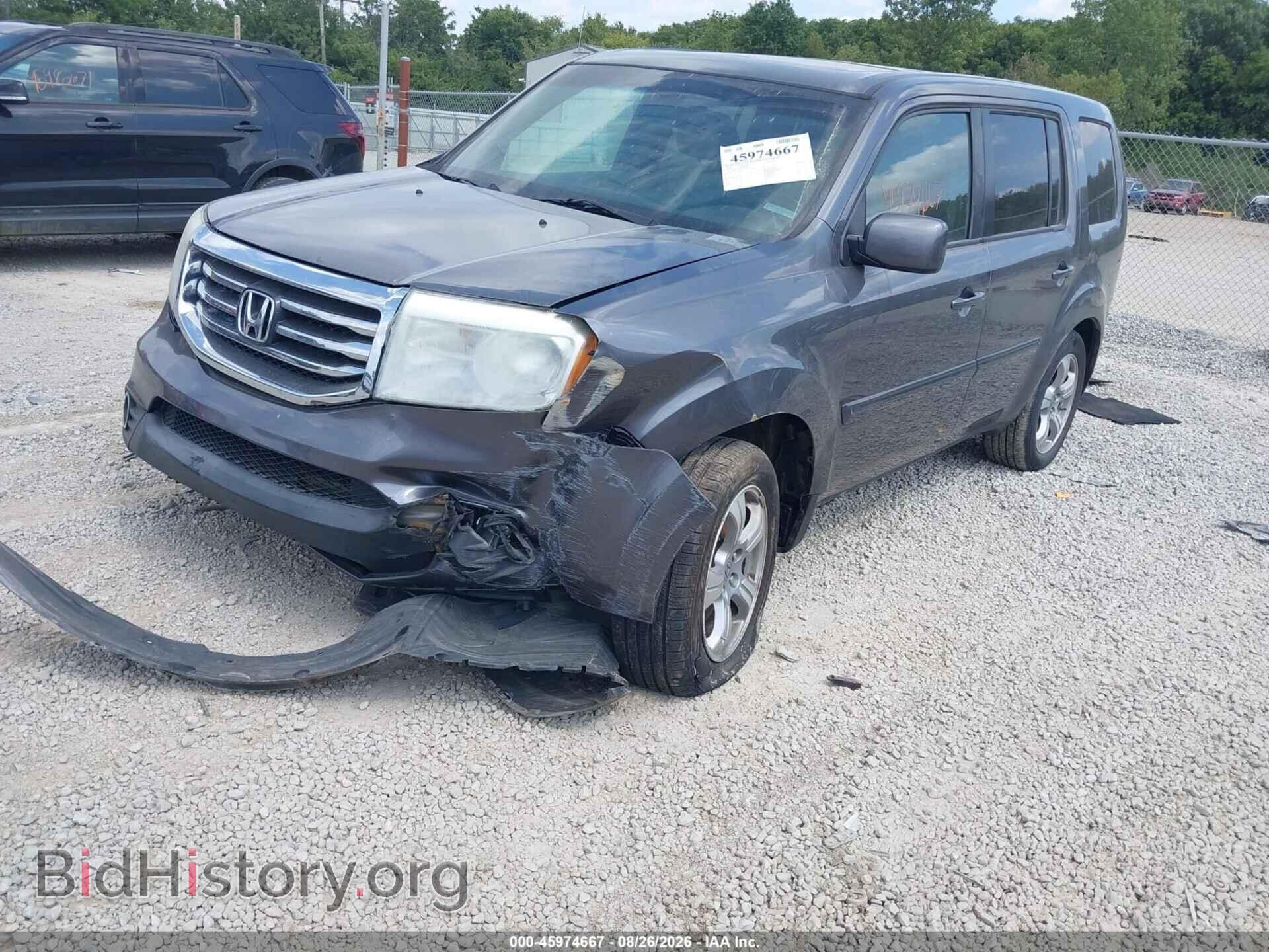 2014 HONDA PILOT - VIN: 5FNYF4H52EB026634 - Photo 2