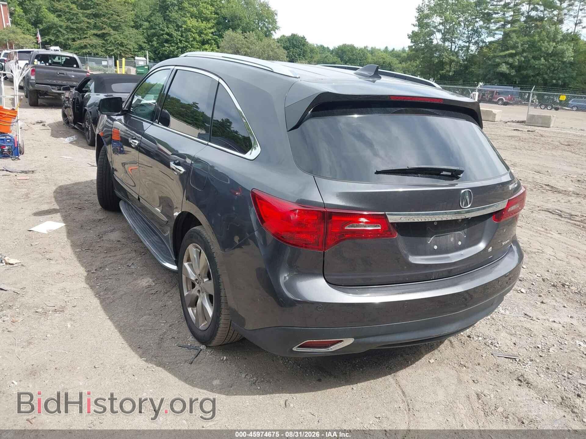 2014 ACURA MDX - VIN: 5FRYD4H80EB007031 - Photo 3