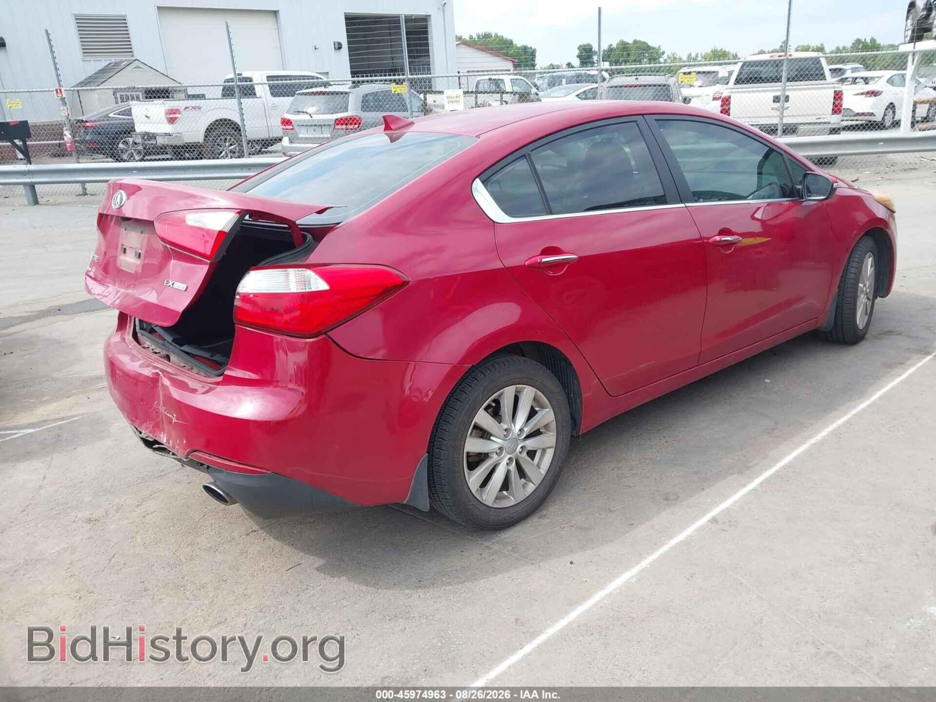 2014 KIA FORTE - VIN: KNAFX4A84E5113829 - Photo 4
