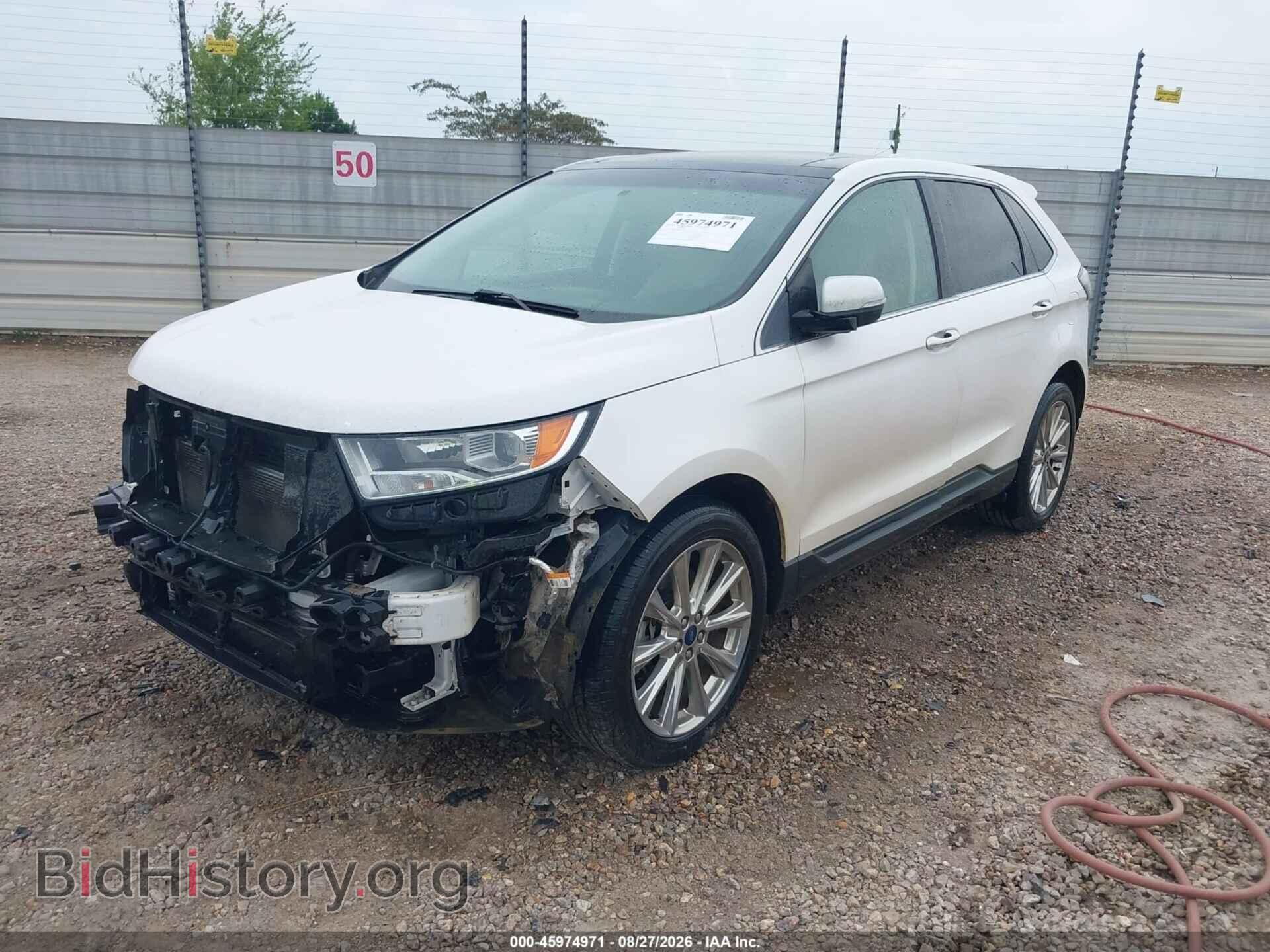 2017 FORD EDGE - VIN: 2FMPK3K88HBC43929 - Фото 2