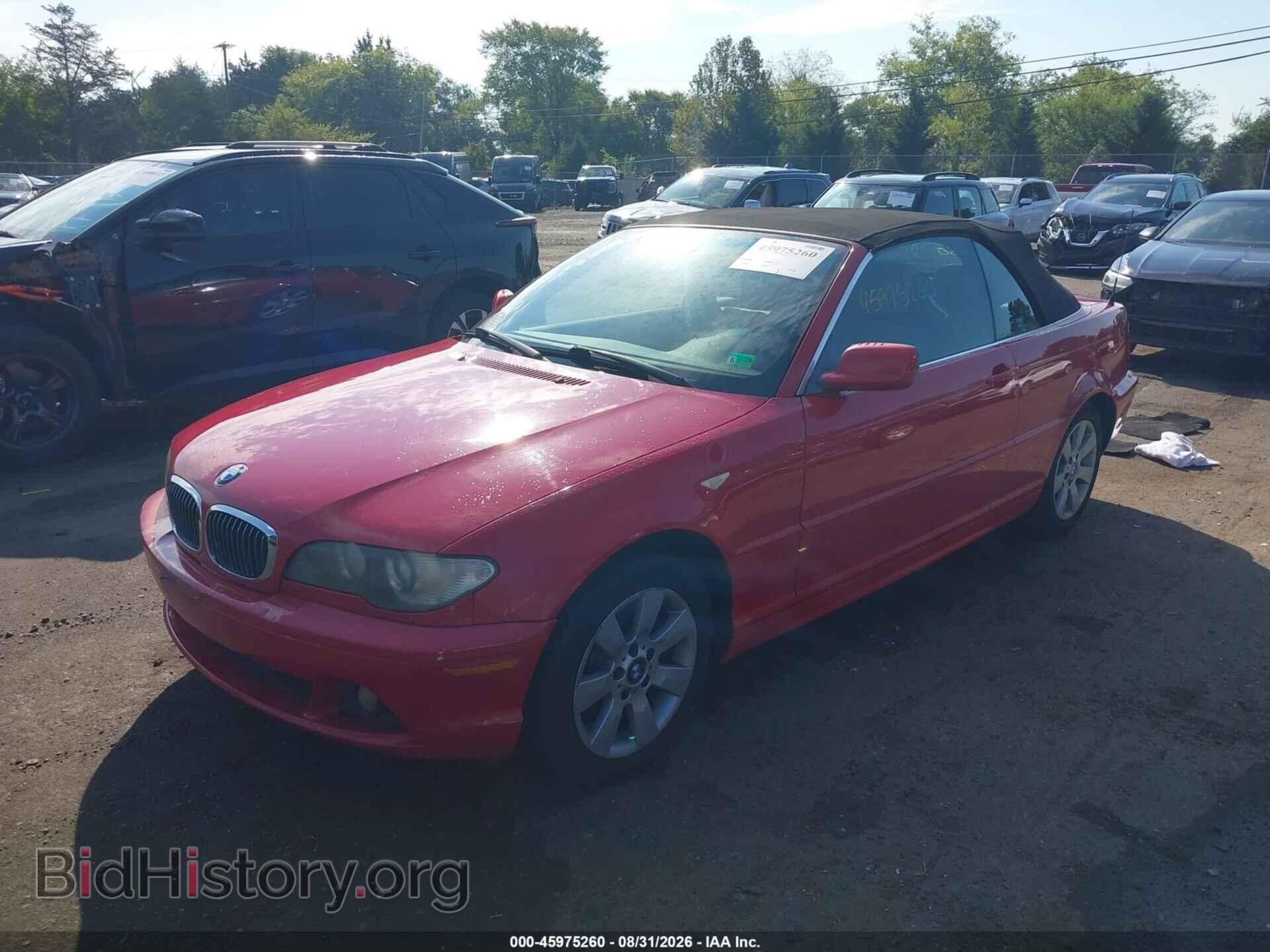 2005 BMW 325CI - VIN: WBABW33445PG99140 - Фото 2