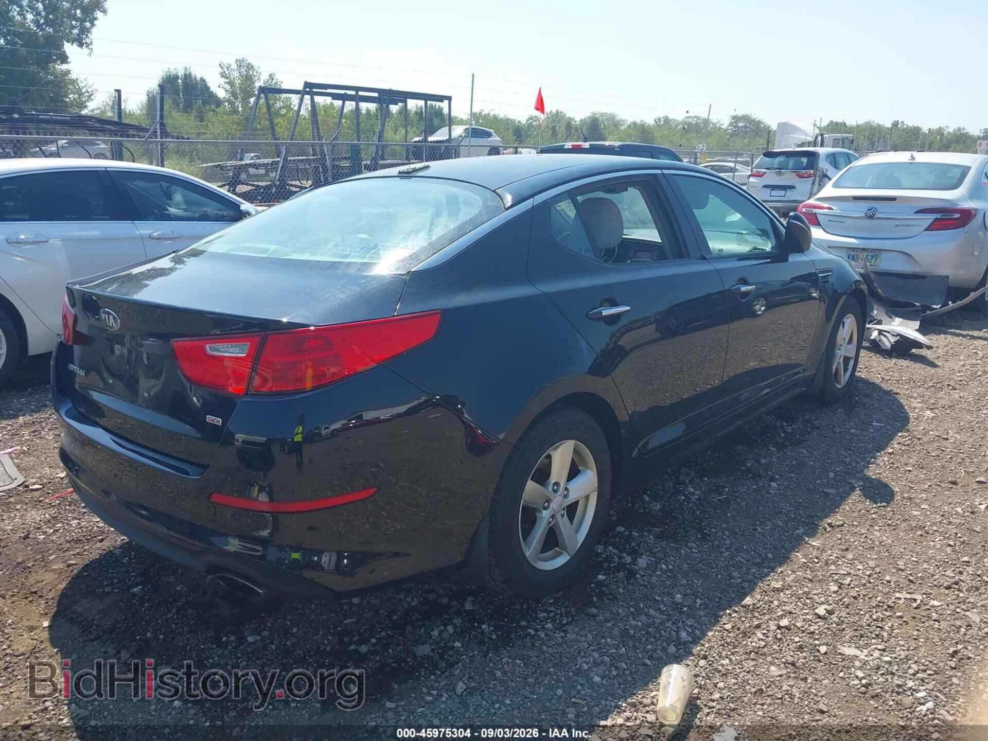 2015 KIA OPTIMA - VIN: 5XXGM4A75FG477374 - Фото 4