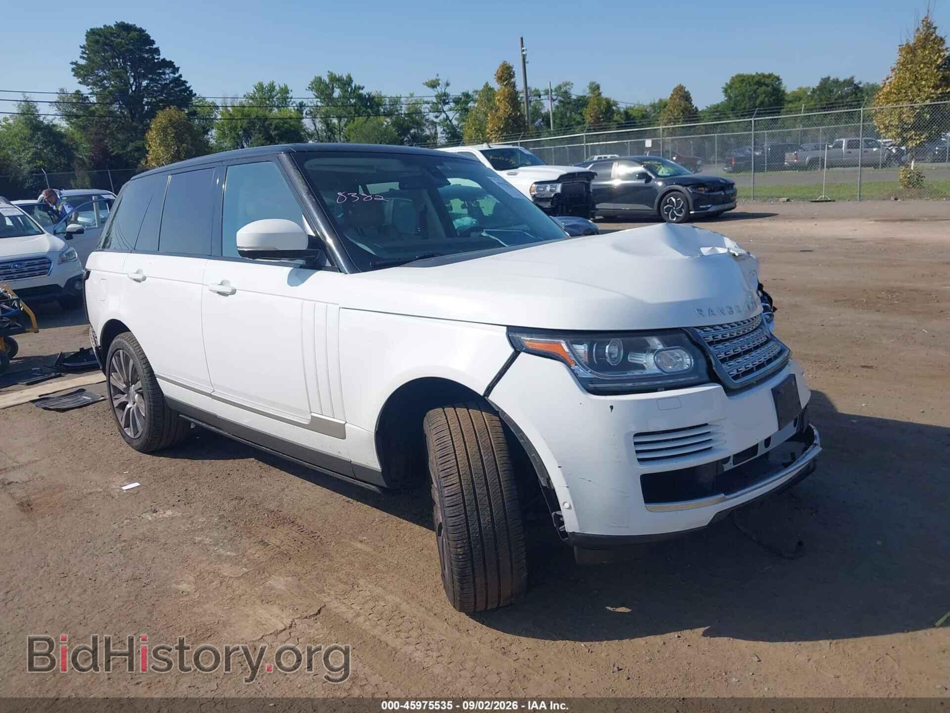 Фотография SALGS2TF2FA237234 - LAND ROVER RANGE ROVER 2015
