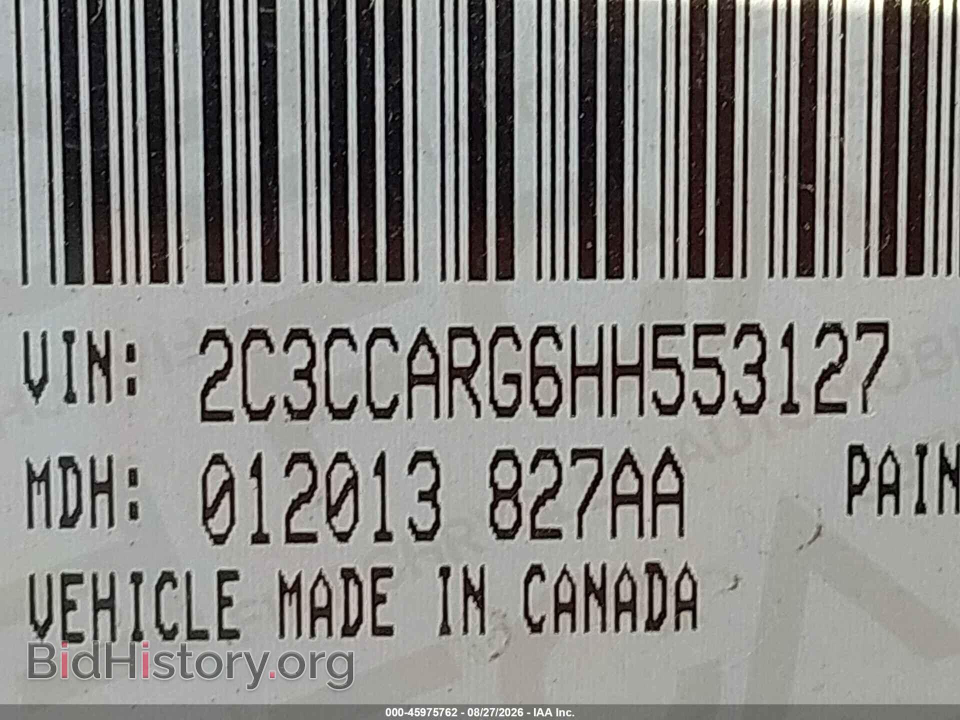 2017 CHRYSLER 300 - VIN: 2C3CCARG6HH553127 - Фото 9