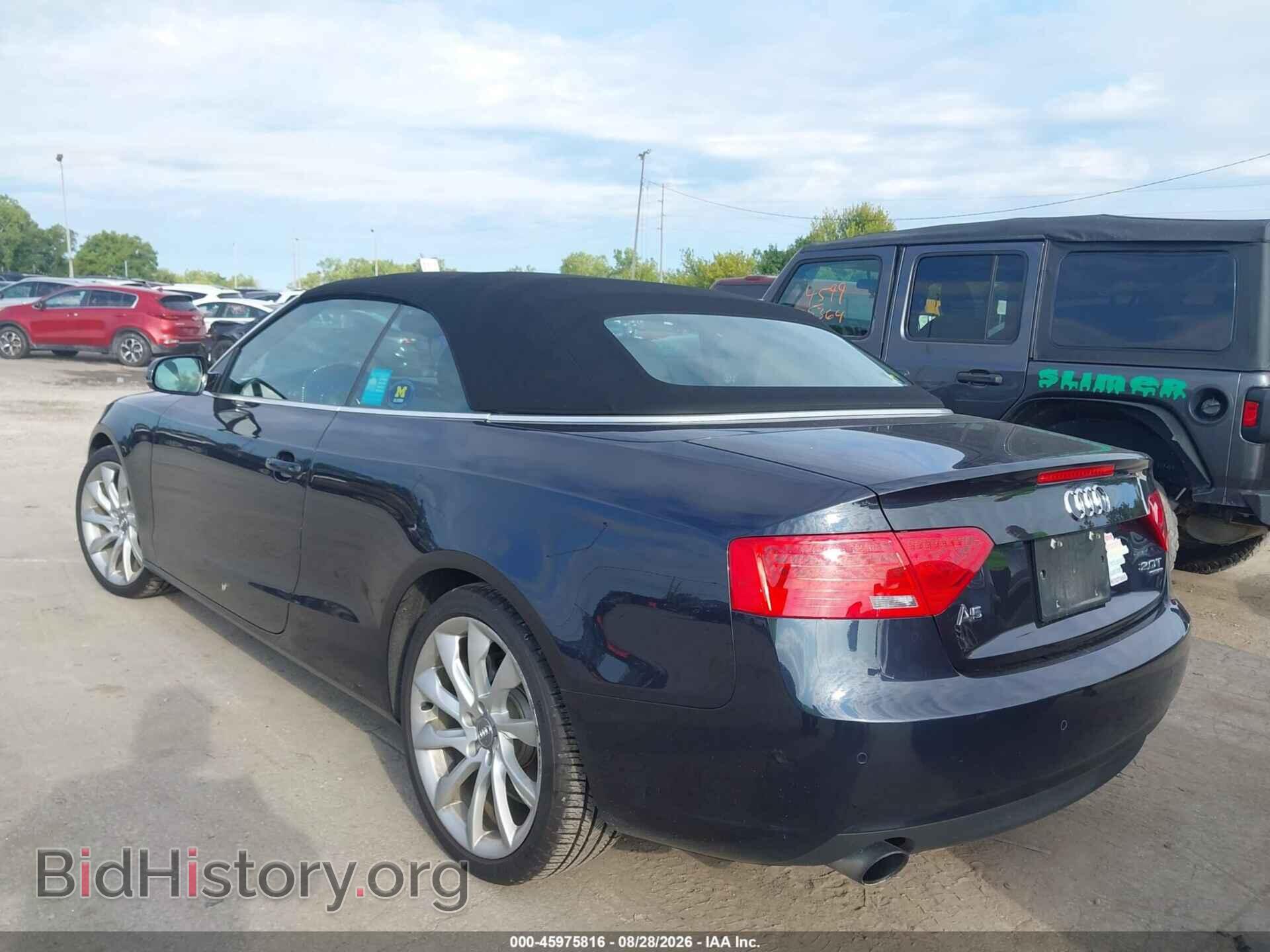 2014 AUDI A5 - VIN: WAULFAFH5EN008522 - Photo 3