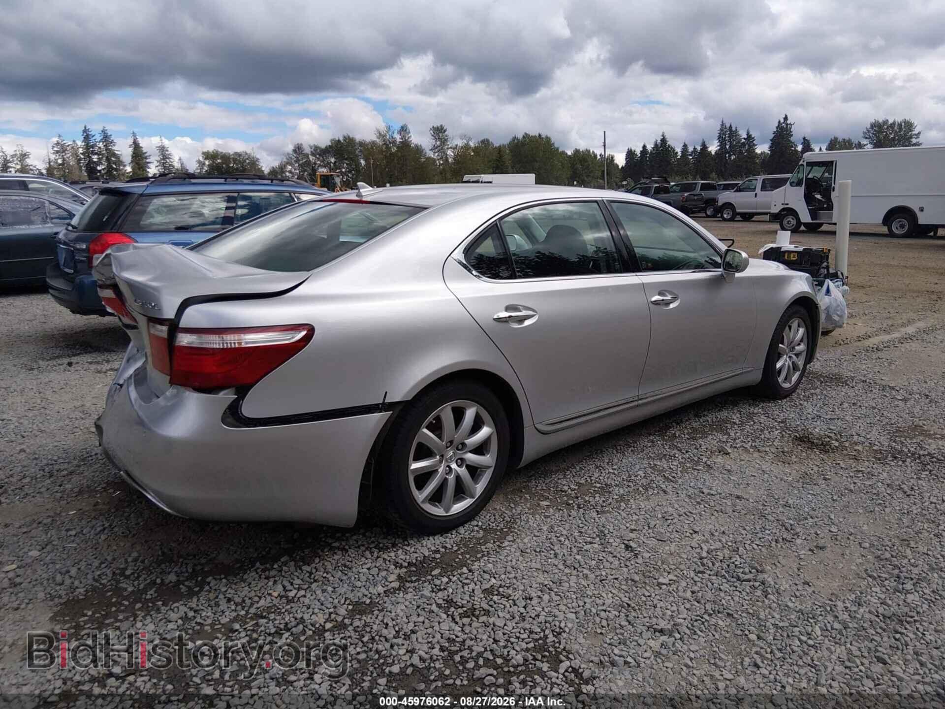 2007 LEXUS LS 460 - VIN: JTHGL46F275002191 - Photo 4
