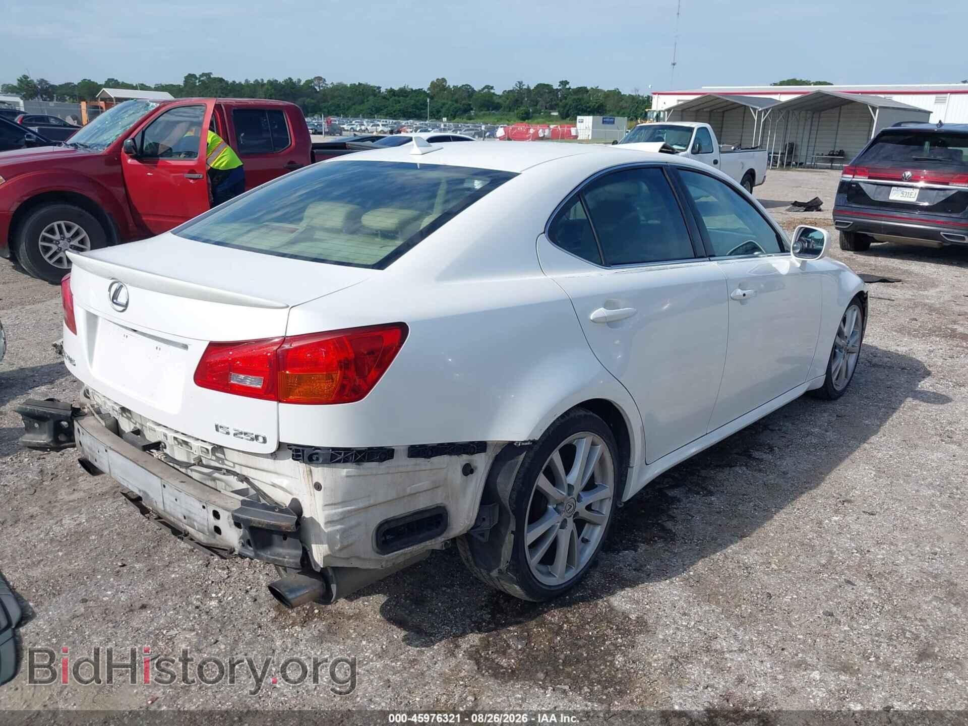 2007 LEXUS IS 250 - VIN: JTHBK262772039978 - Фото 4