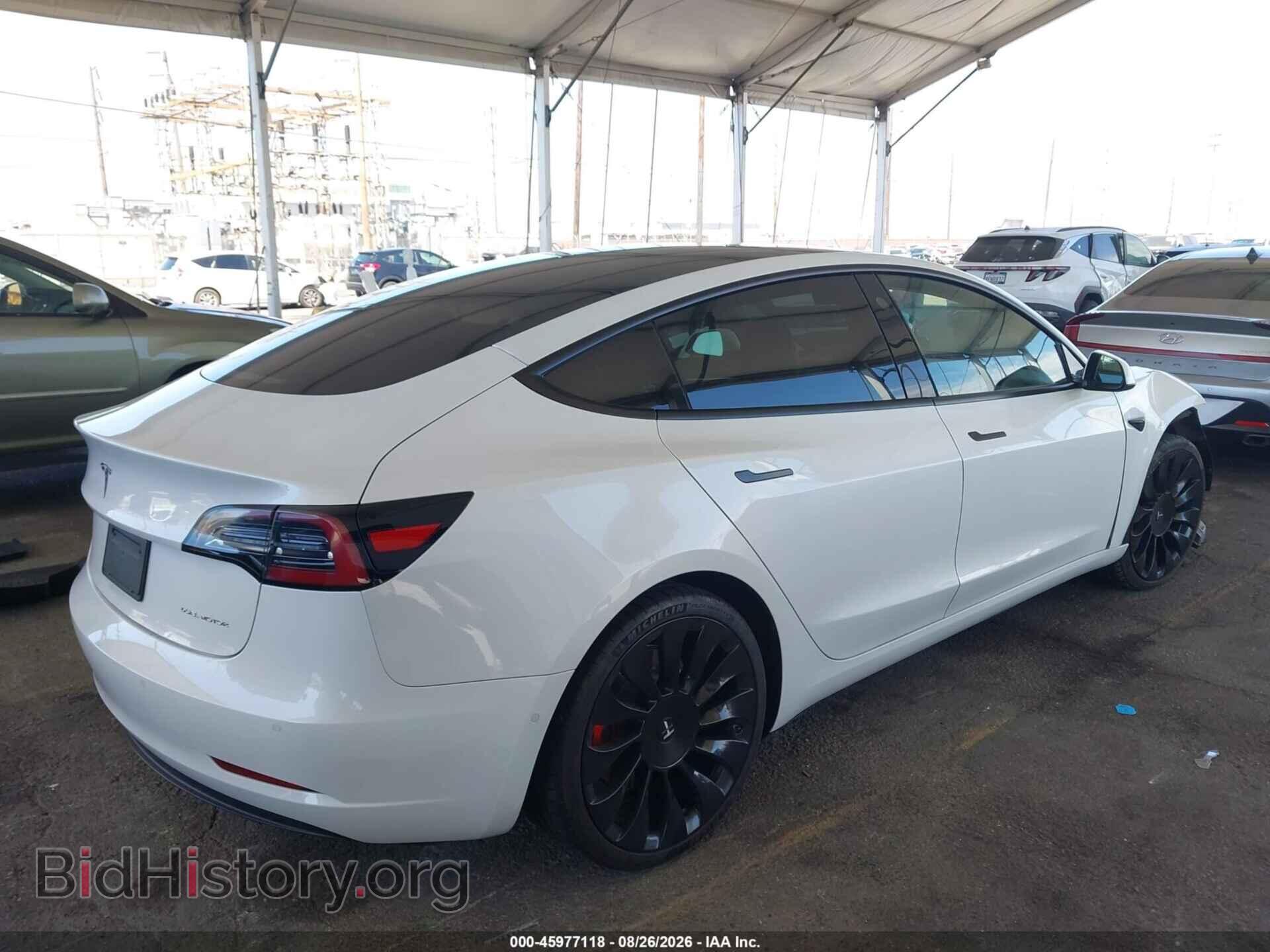 2022 TESLA MODEL 3 - VIN: 5YJ3E1EB0NF126527 - Фото 4