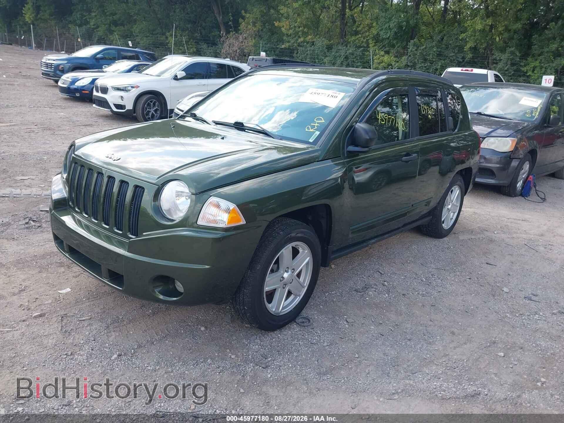 2008 JEEP COMPASS - VIN: 1J8FF47W98D516090 - Фото 2
