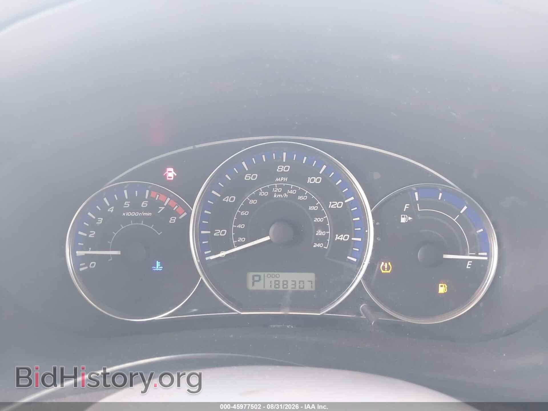2010 SUBARU FORESTER - VIN: JF2SH6BC9AH916739 - Фото 7