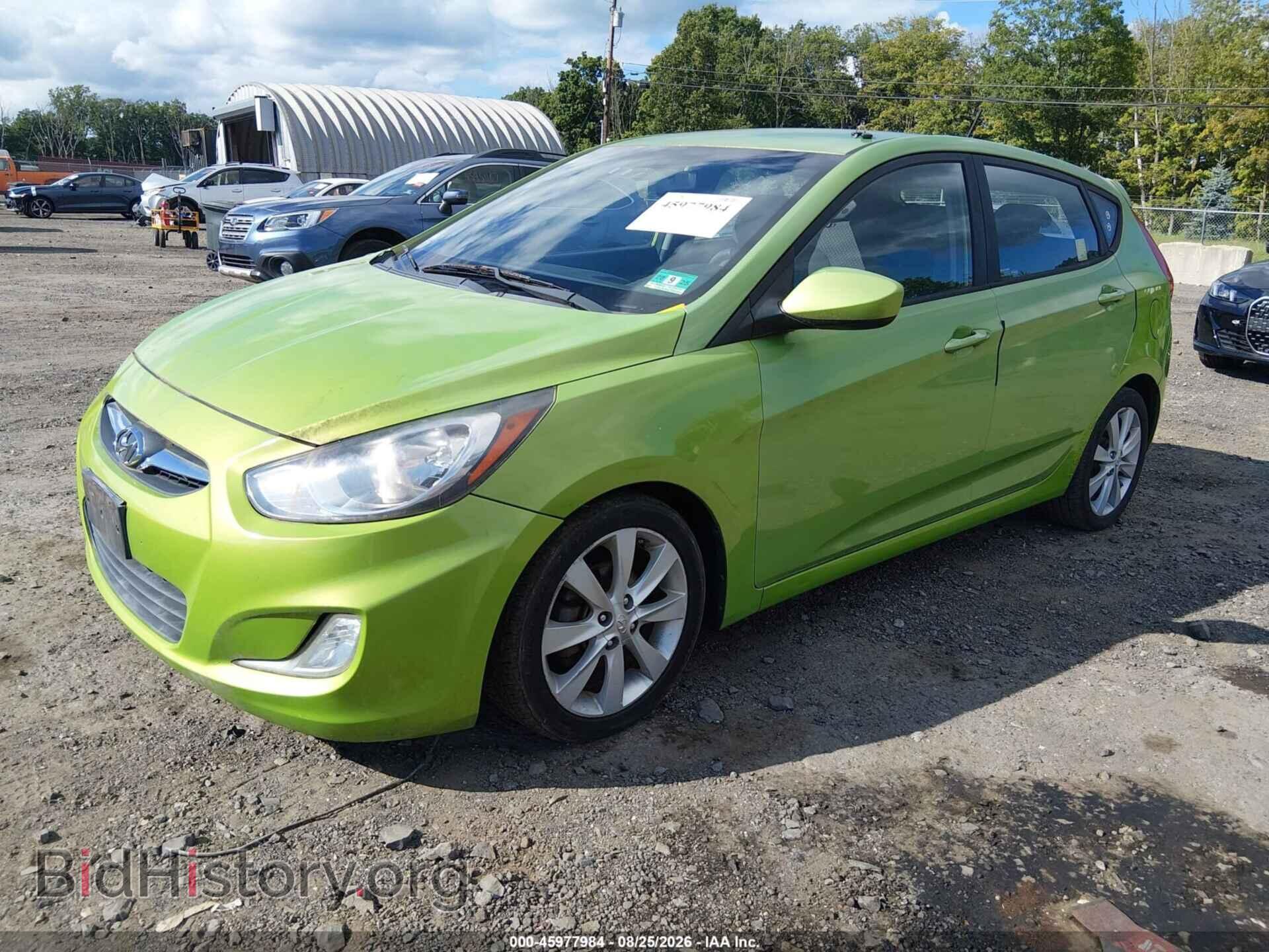 2012 HYUNDAI ACCENT - VIN: KMHCU5AE1CU013129 - Фото 2