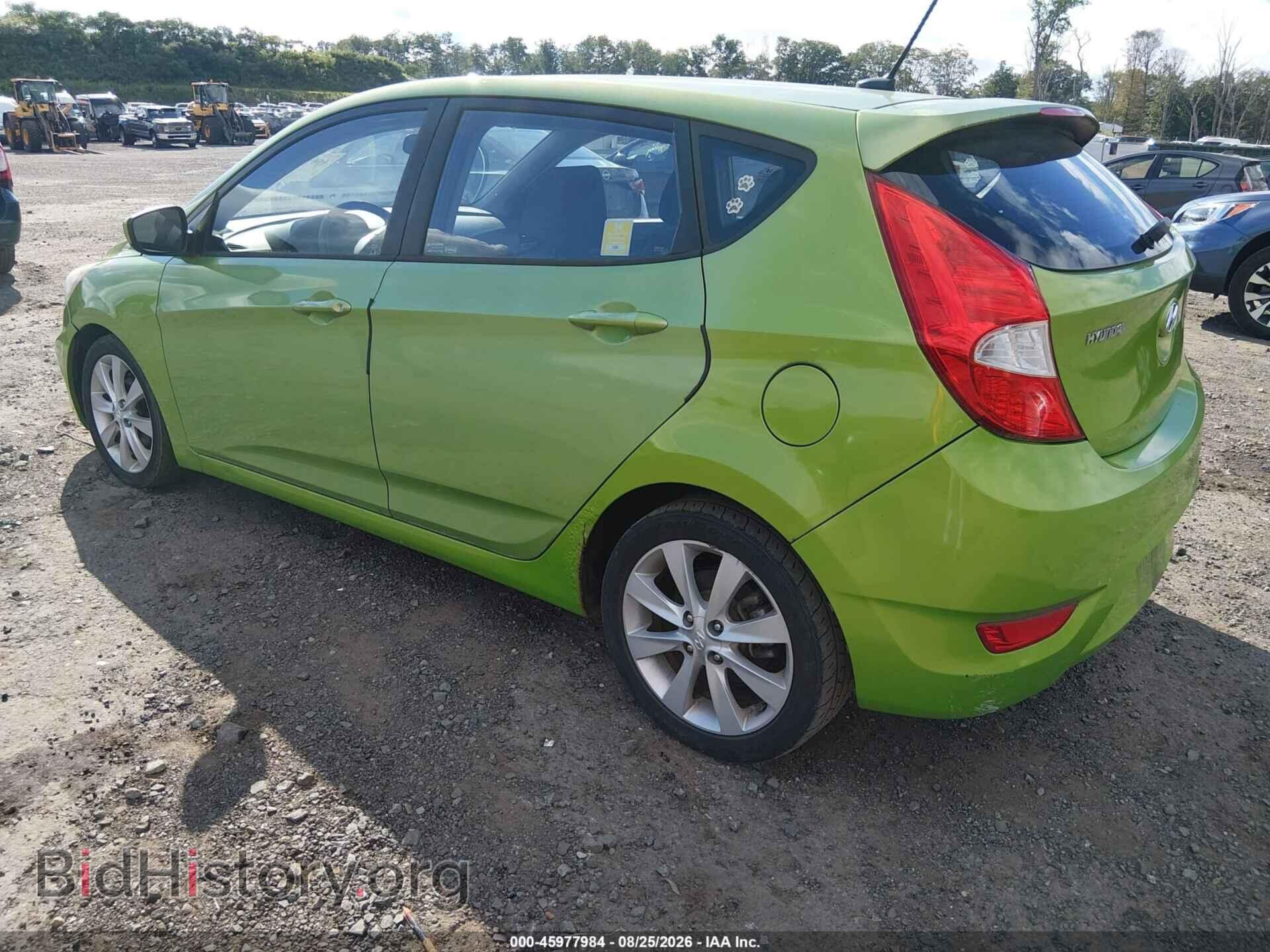2012 HYUNDAI ACCENT - VIN: KMHCU5AE1CU013129 - Фото 3