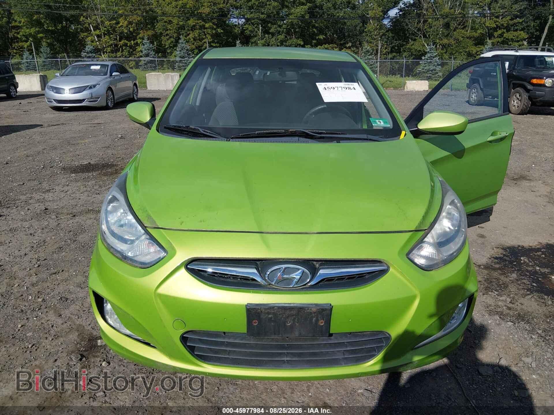 2012 HYUNDAI ACCENT - VIN: KMHCU5AE1CU013129 - Фото 6