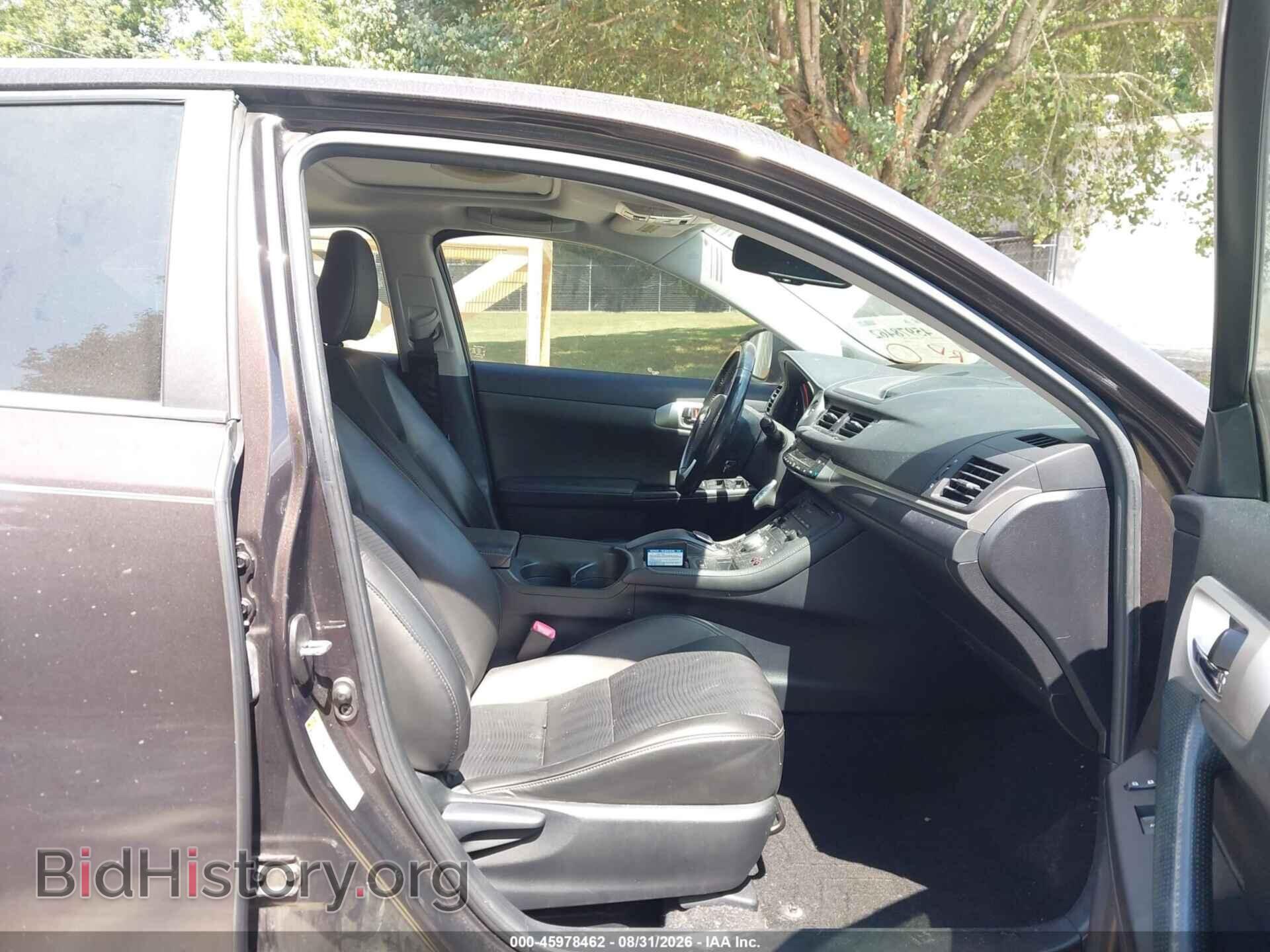 2012 LEXUS CT 200H - VIN: JTHKD5BH2C2095665 - Photo 5