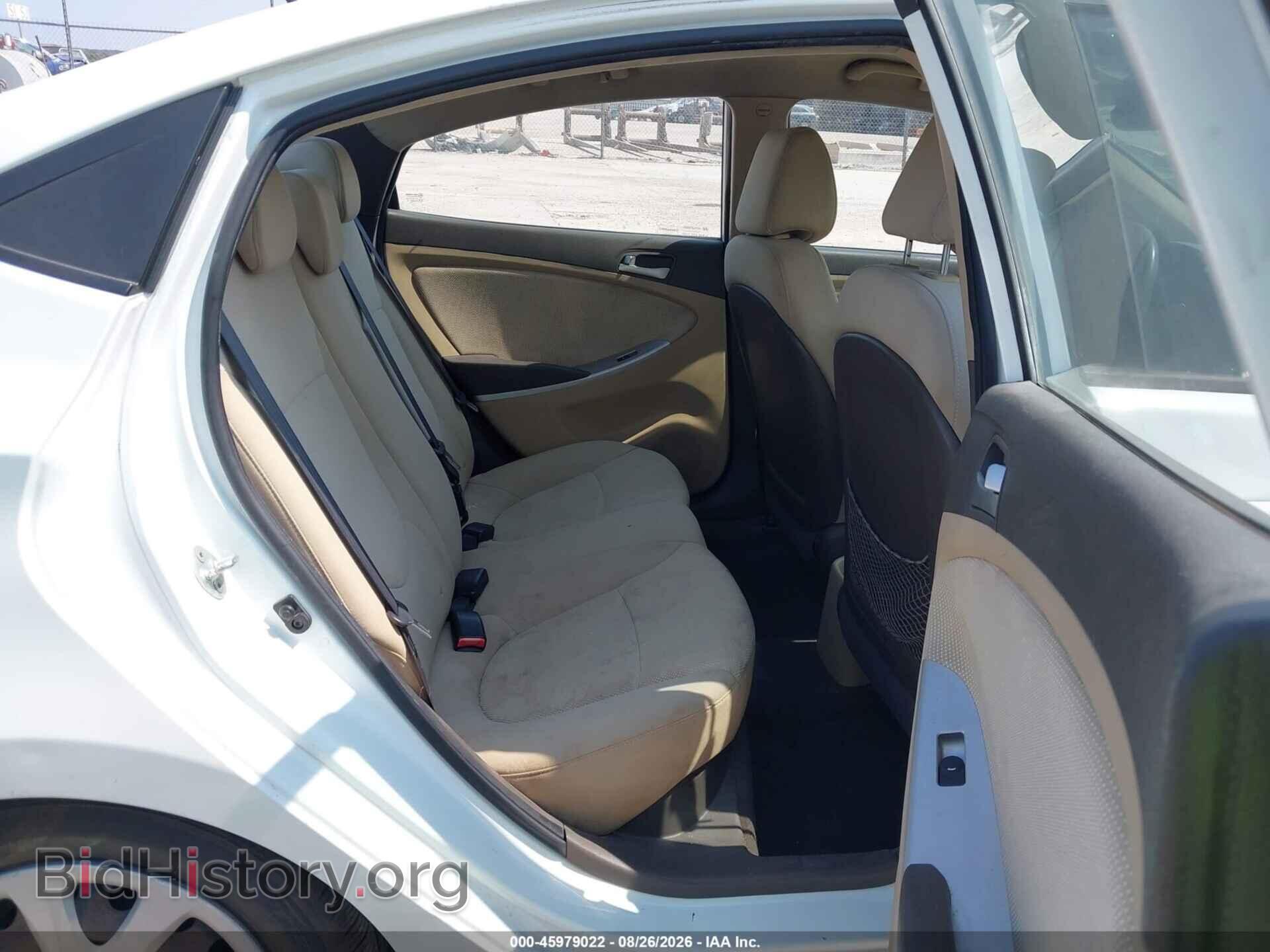 2013 HYUNDAI ACCENT - VIN: KMHCT4AE3DU557002 - Photo 8
