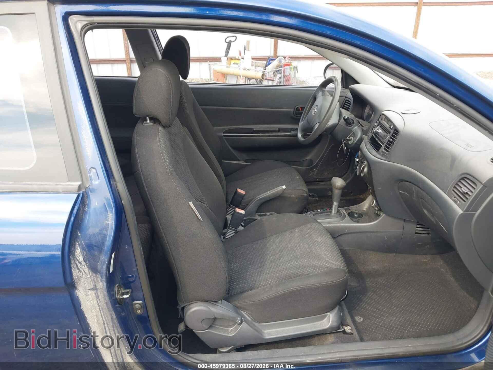 2007 HYUNDAI ACCENT - VIN: KMHCM36C87U015820 - Фото 5