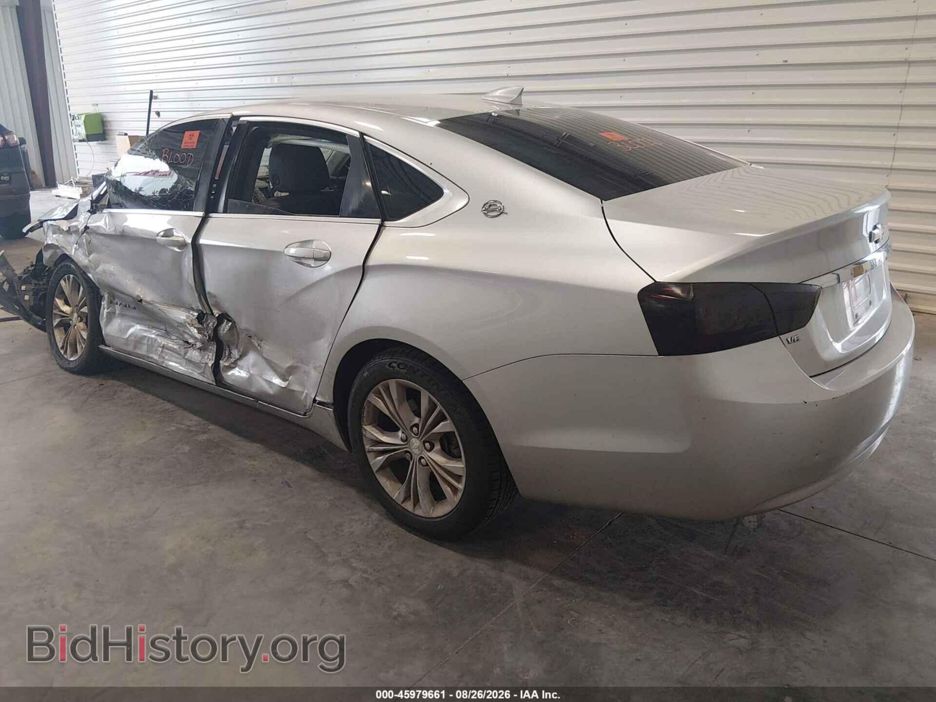 2015 CHEVROLET IMPALA - VIN: 2G1125S38F9100373 - Фото 3