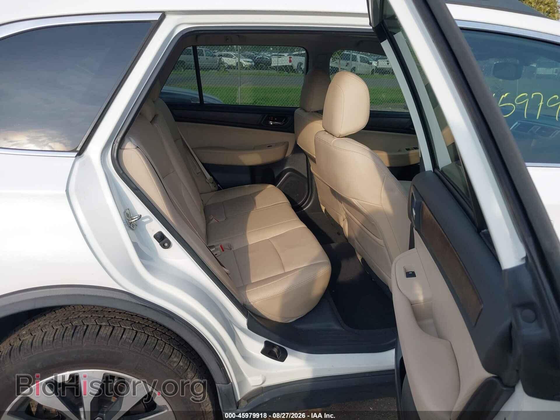 2016 SUBARU OUTBACK - VIN: 4S4BSENC8G3318049 - Фото 8