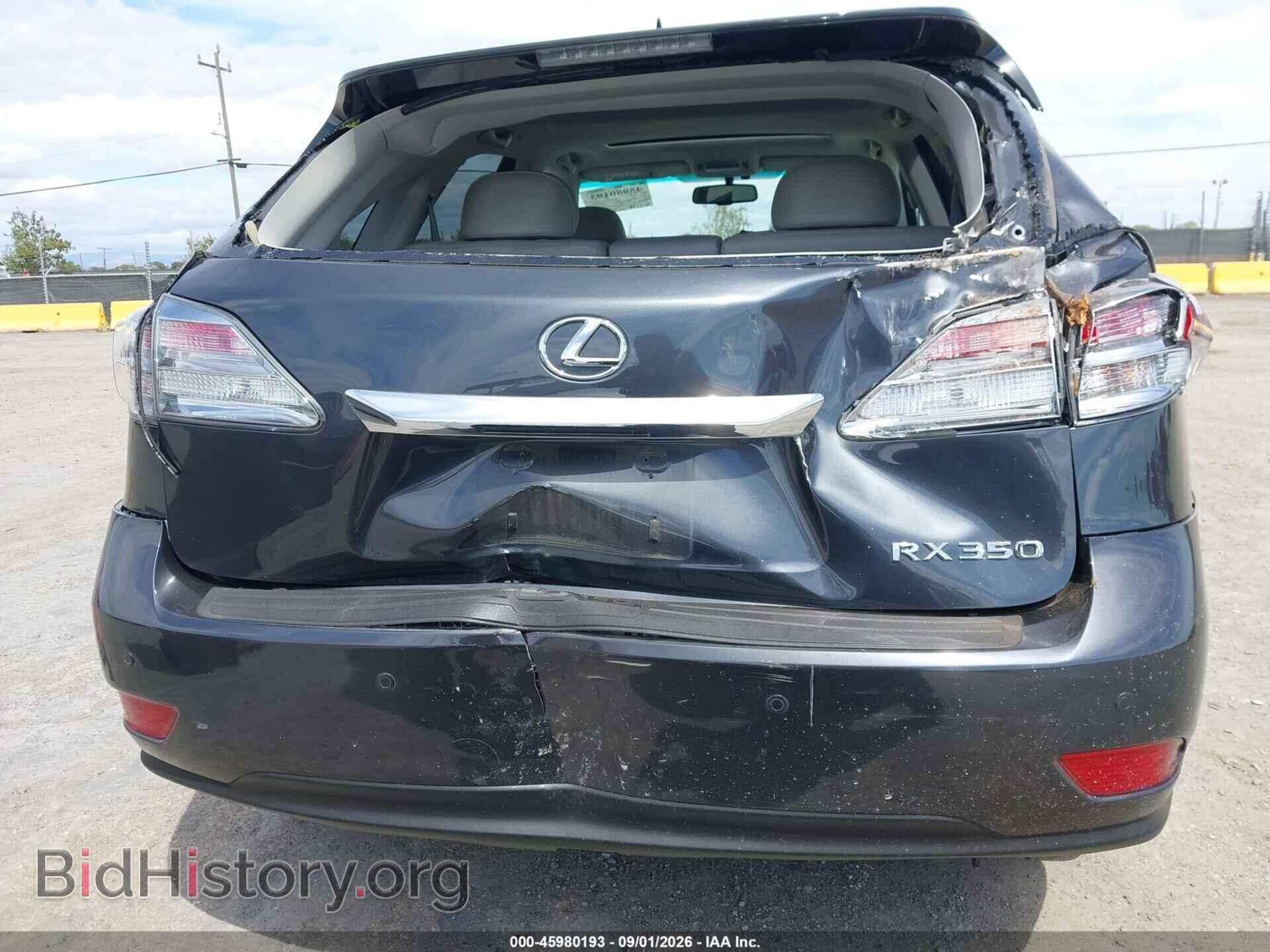 2011 LEXUS RX 350 - VIN: 2T2BK1BA5BC101862 - Photo 12