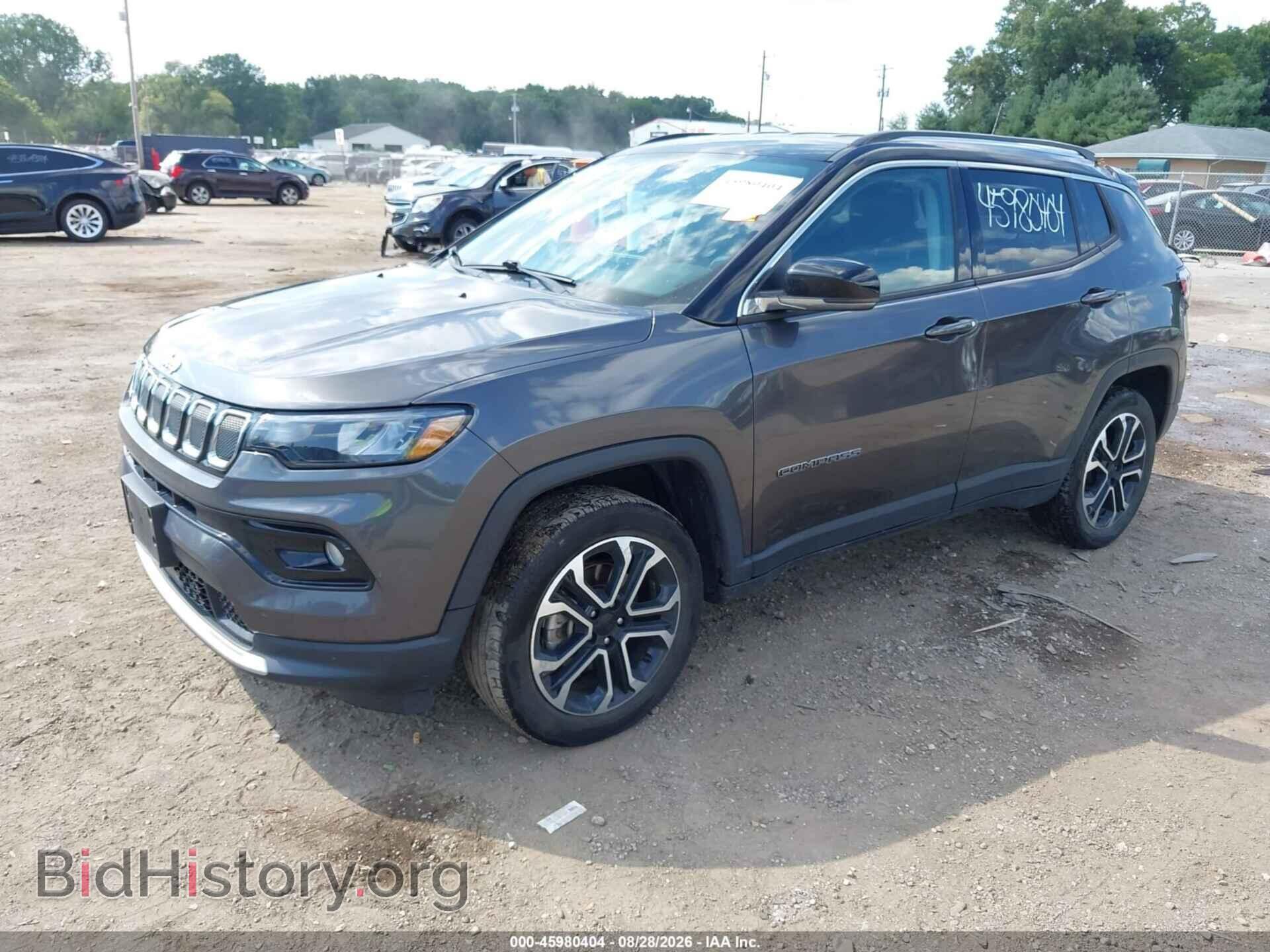 2022 JEEP COMPASS - VIN: 3C4NJDCB6NT184085 - Фото 2