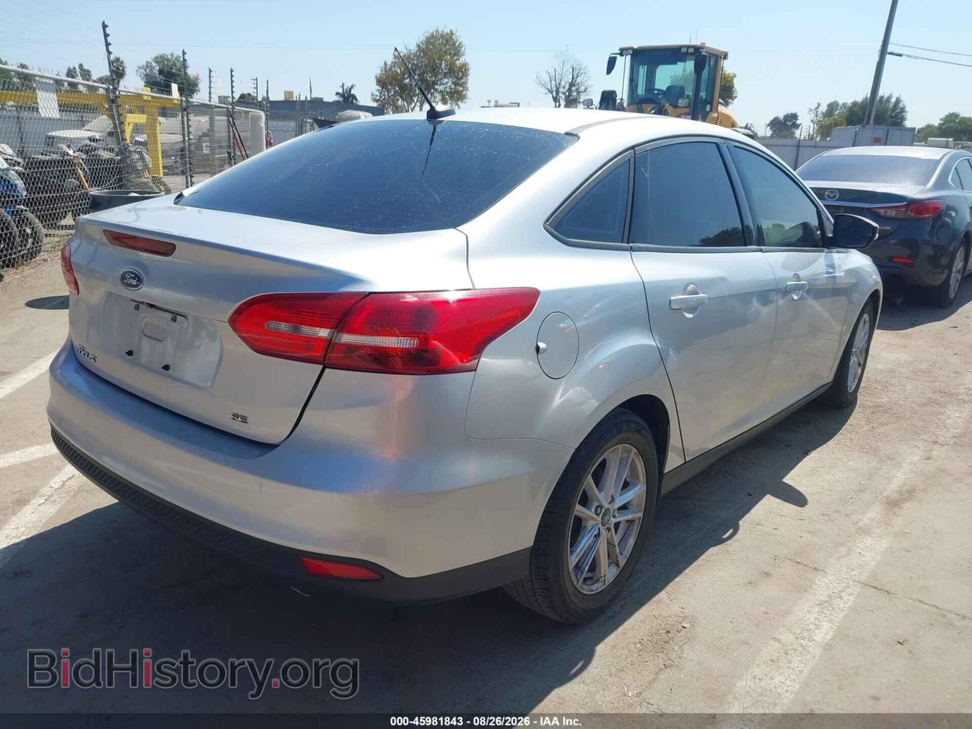 2017 FORD FOCUS - VIN: 1FADP3F24HL296406 - Фото 4