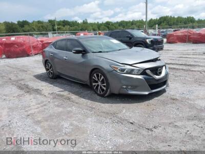 2016 Nissan MAXIMA 3.5 SL, gray — VIN 1N4AA6AP1GC383588, IAAI