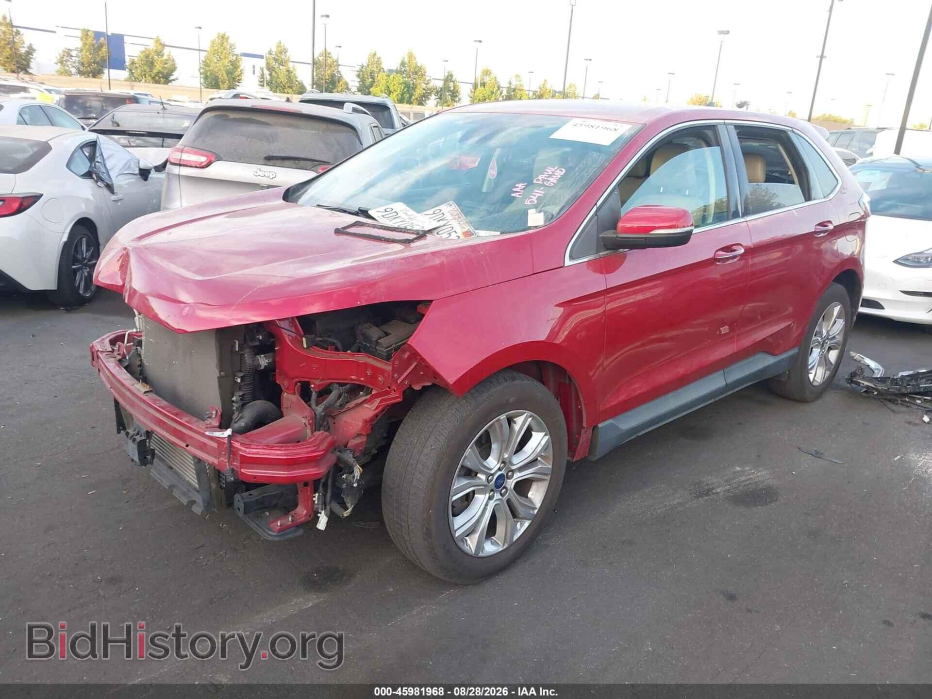 2022 FORD EDGE - VIN: 2FMPK4K91NBA82236 - Фото 2