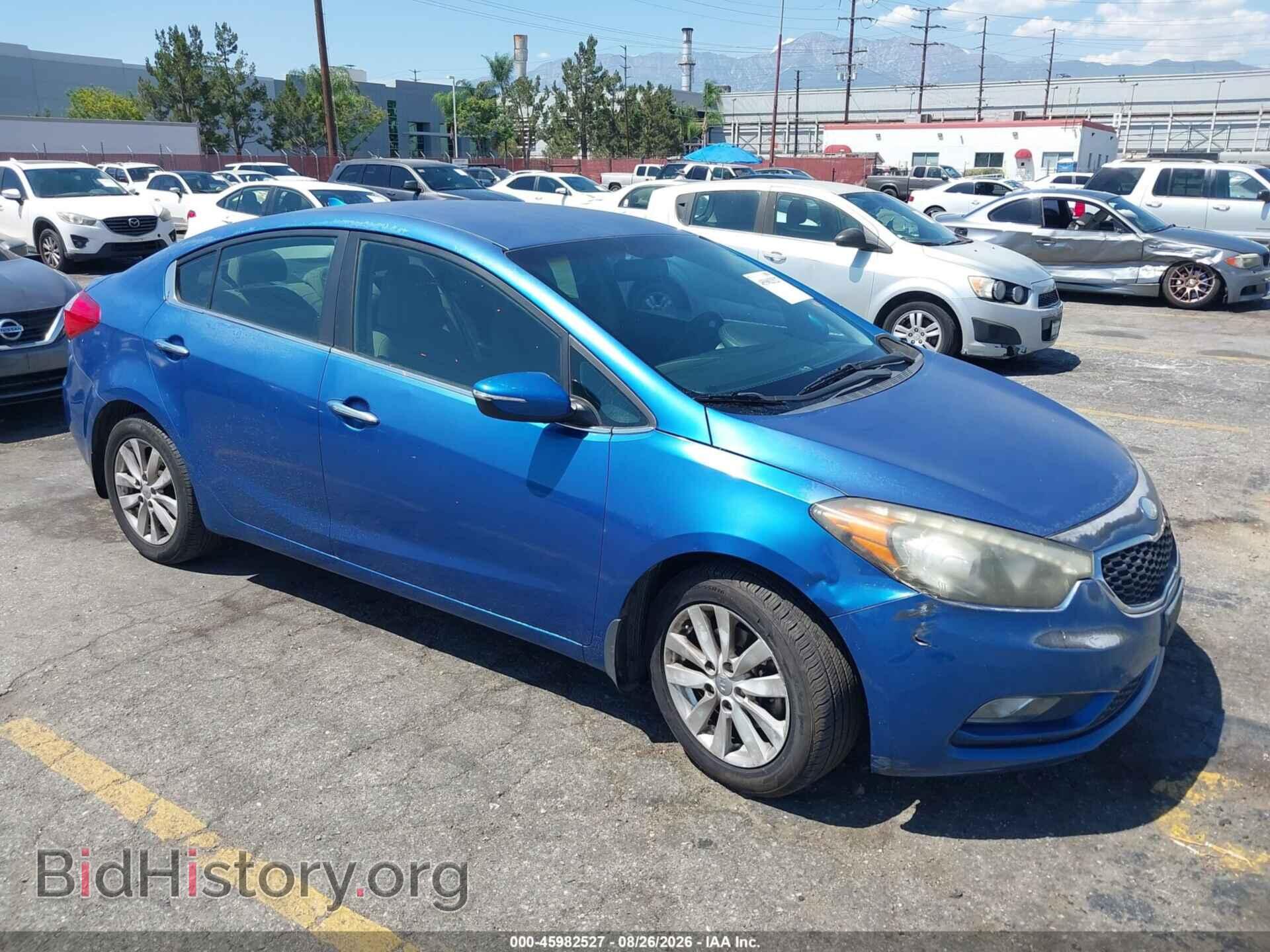 Photo KNAFX4A87E5072578 - KIA FORTE 2014