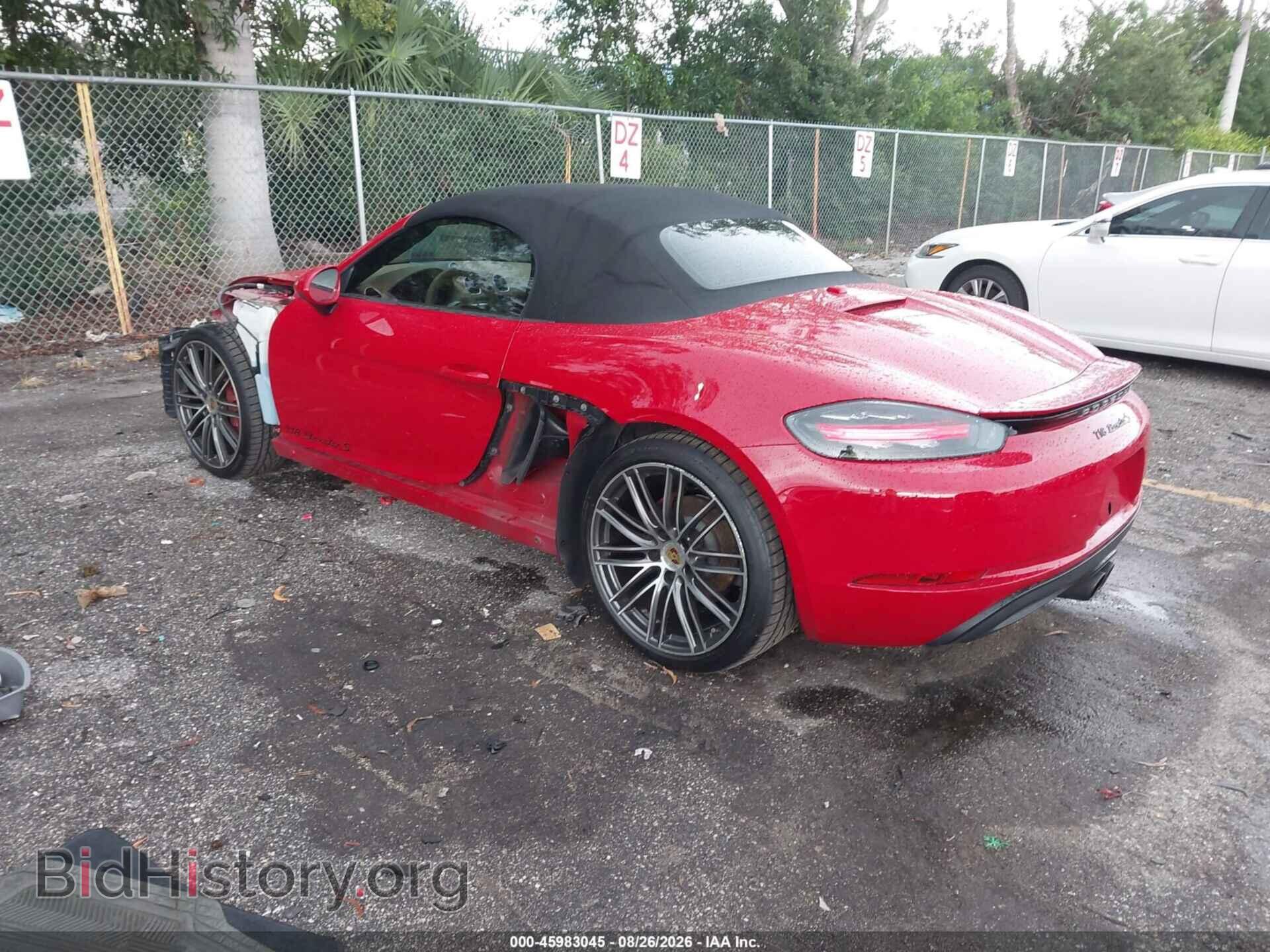 2017 PORSCHE 718 BOXSTER - VIN: WP0CB2A81HS241282 - Фото 3