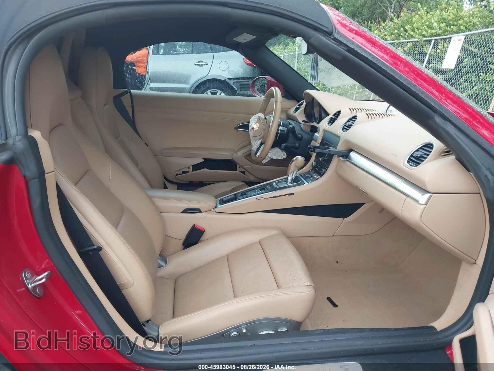 2017 PORSCHE 718 BOXSTER - VIN: WP0CB2A81HS241282 - Фото 8