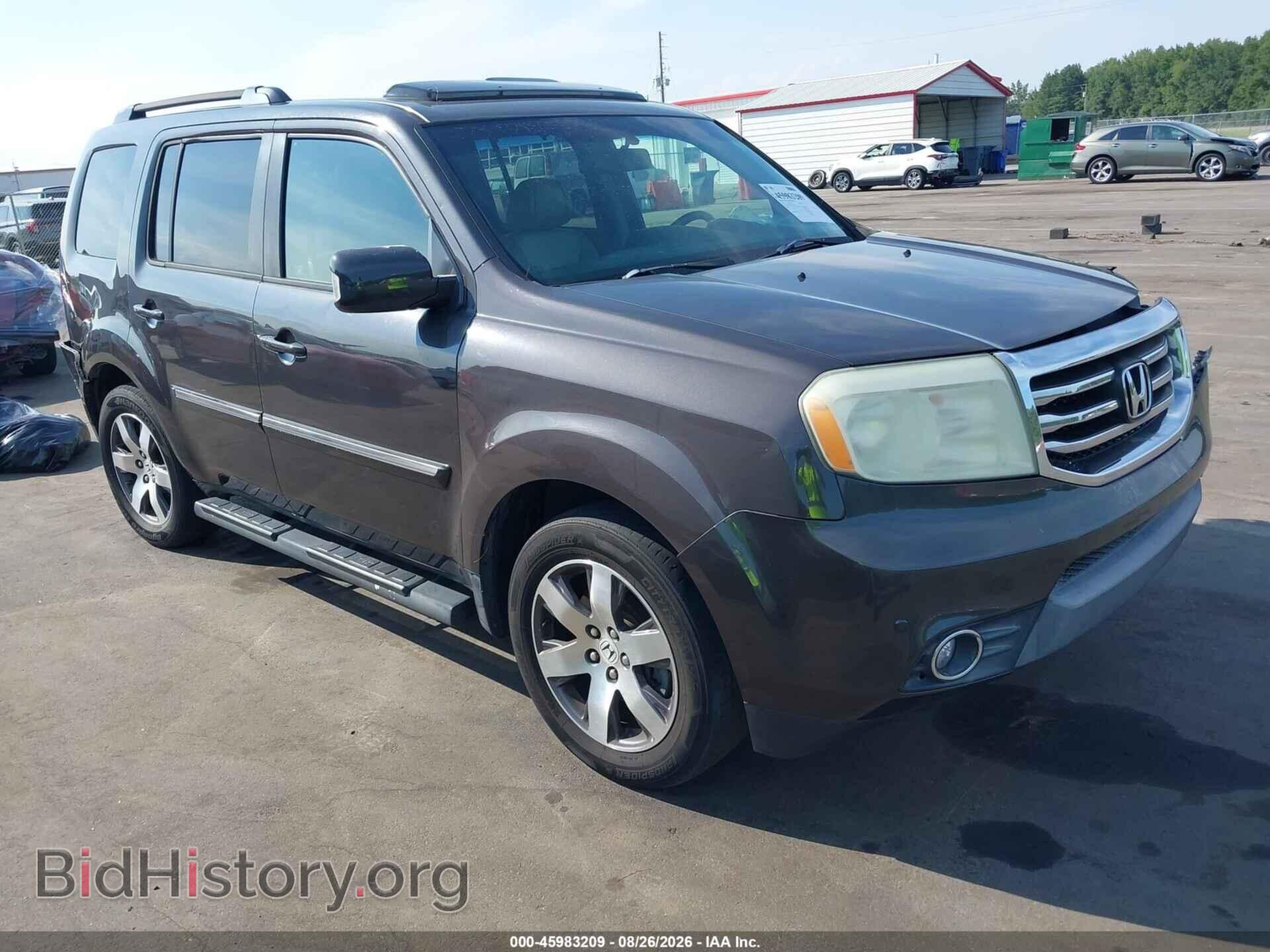 Photo 5FNYF3H98CB017446 - HONDA PILOT 2012
