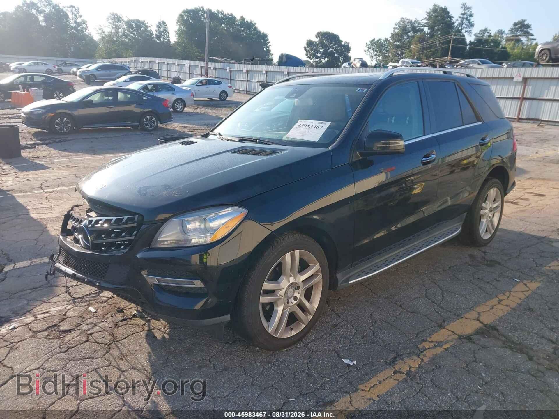 2014 MERCEDES-BENZ ML - VIN: 4JGDA5JB1EA366896 - Фото 2