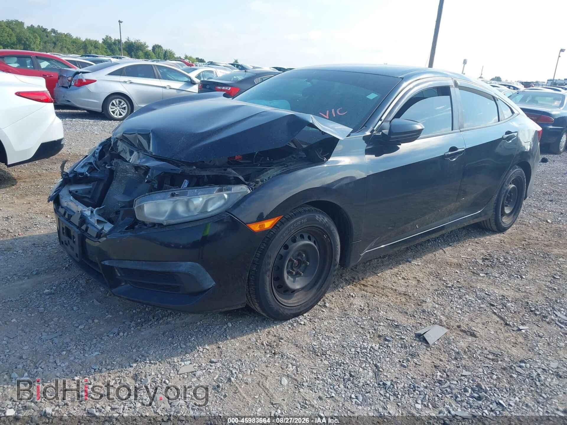 2016 HONDA CIVIC - VIN: 19XFC2F50GE097038 - Фото 2