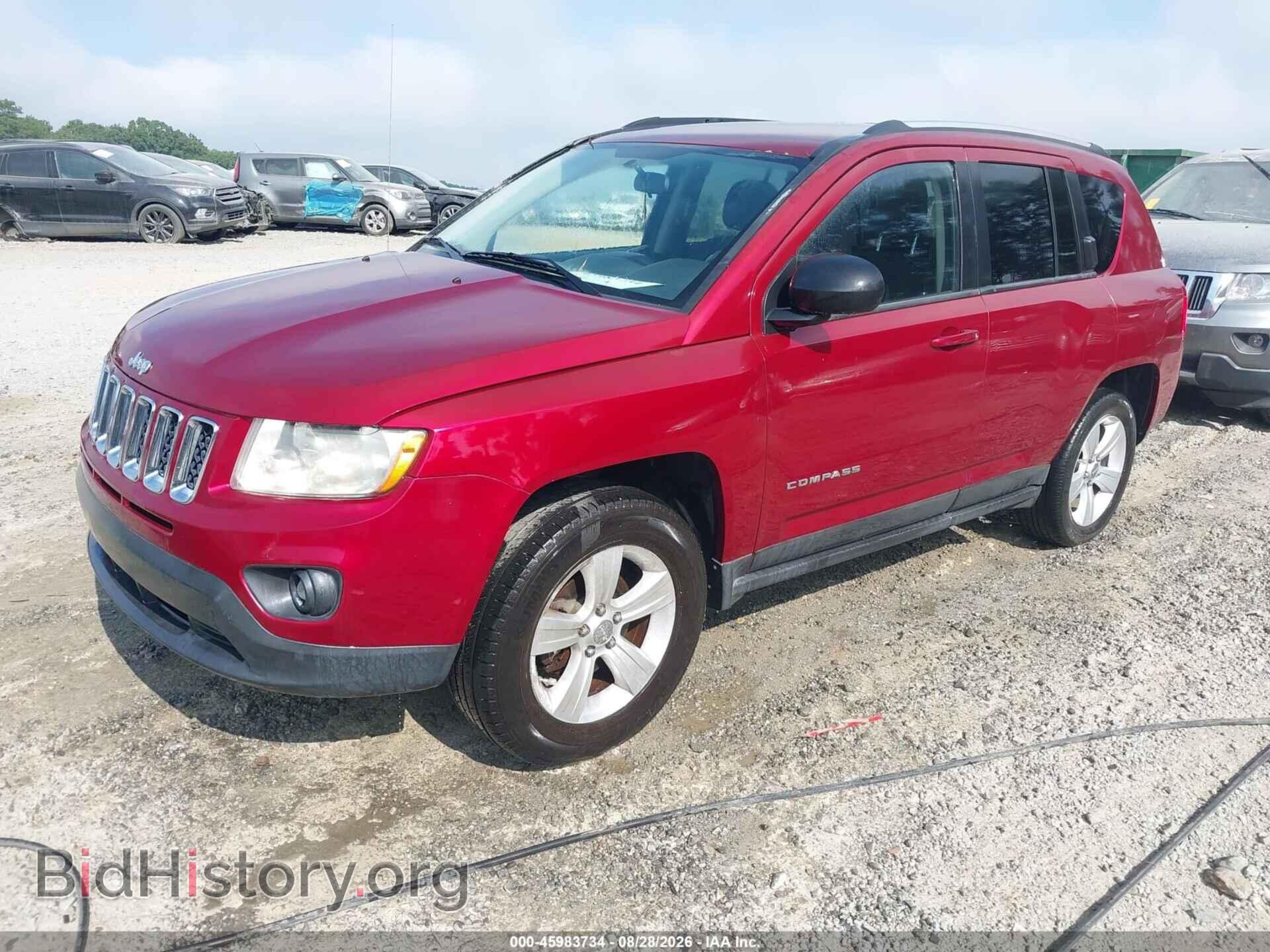 2012 JEEP COMPASS - VIN: 1C4NJCBA8CD634244 - Фото 2