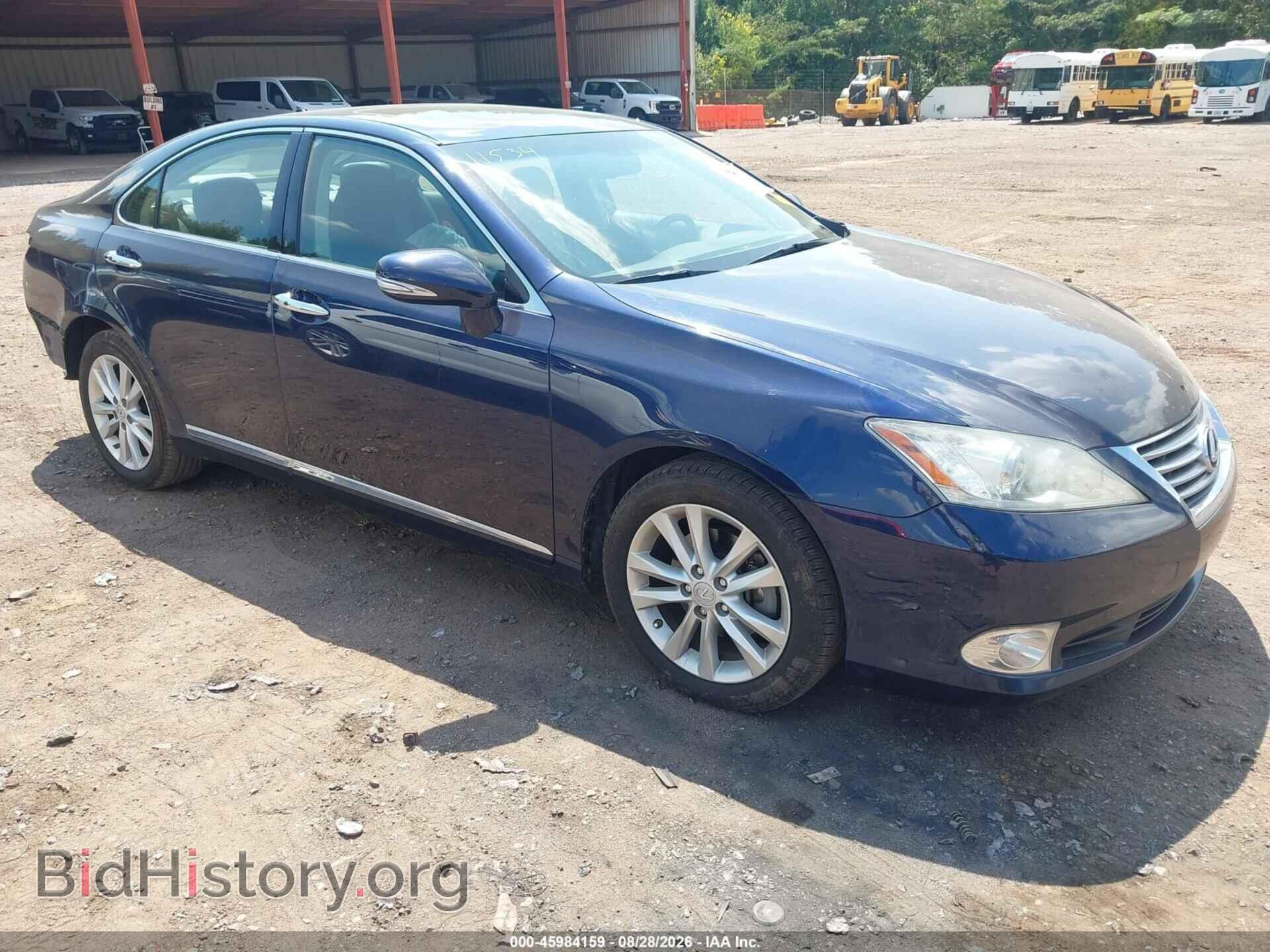 Photo JTHBK1EG0B2440076 - LEXUS ES 350 2011