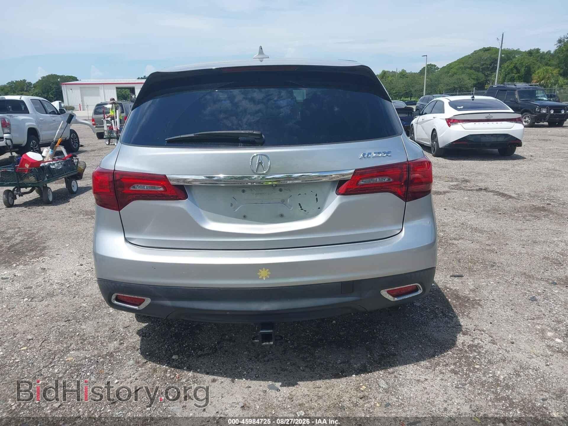 2014 ACURA MDX - VIN: 5FRYD3H25EB013624 - Фото 16