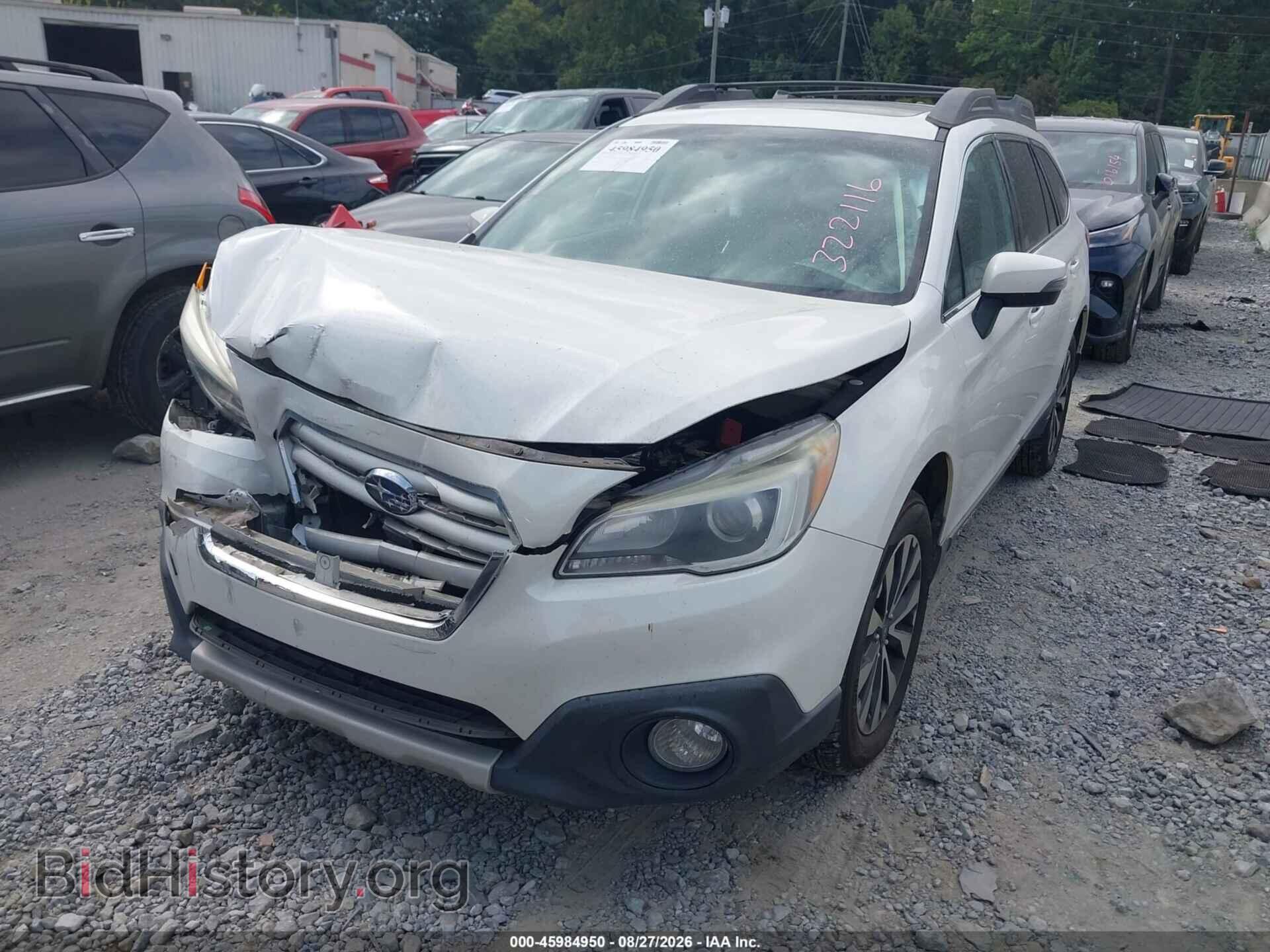 2016 SUBARU OUTBACK - VIN: 4S4BSBLC3G3221116 - Photo 2