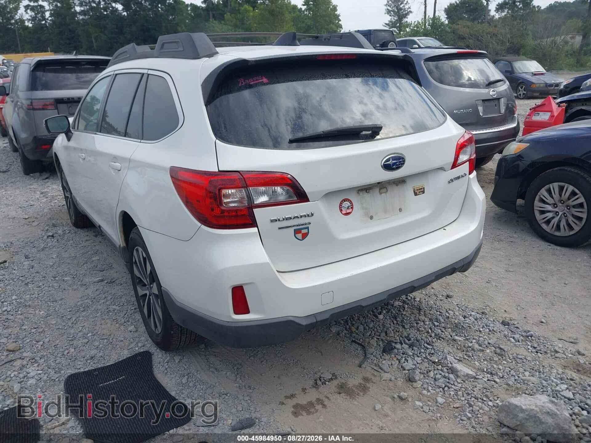 2016 SUBARU OUTBACK - VIN: 4S4BSBLC3G3221116 - Photo 3