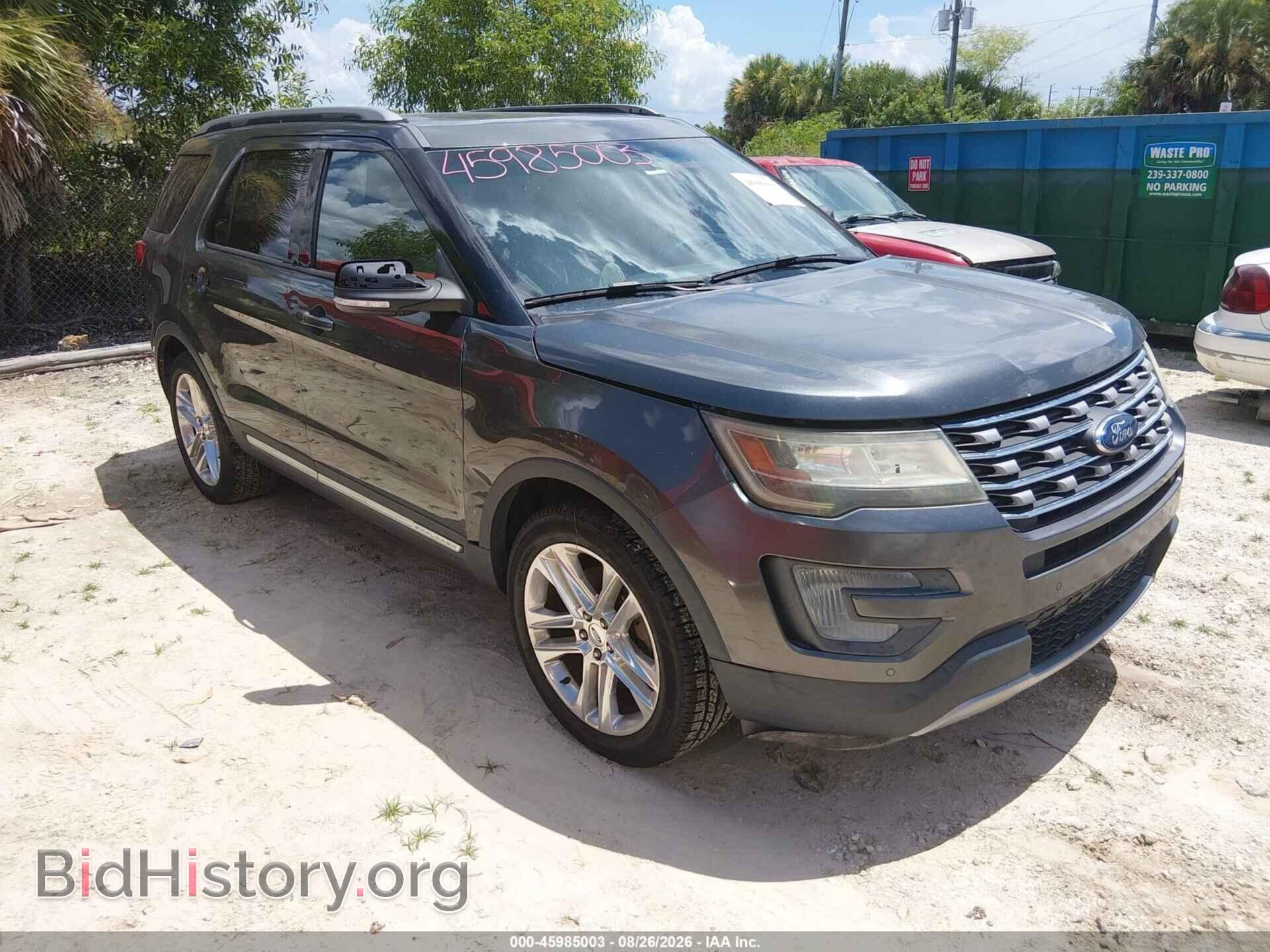 Фотография 1FM5K7D86HGA92206 - FORD EXPLORER 2017