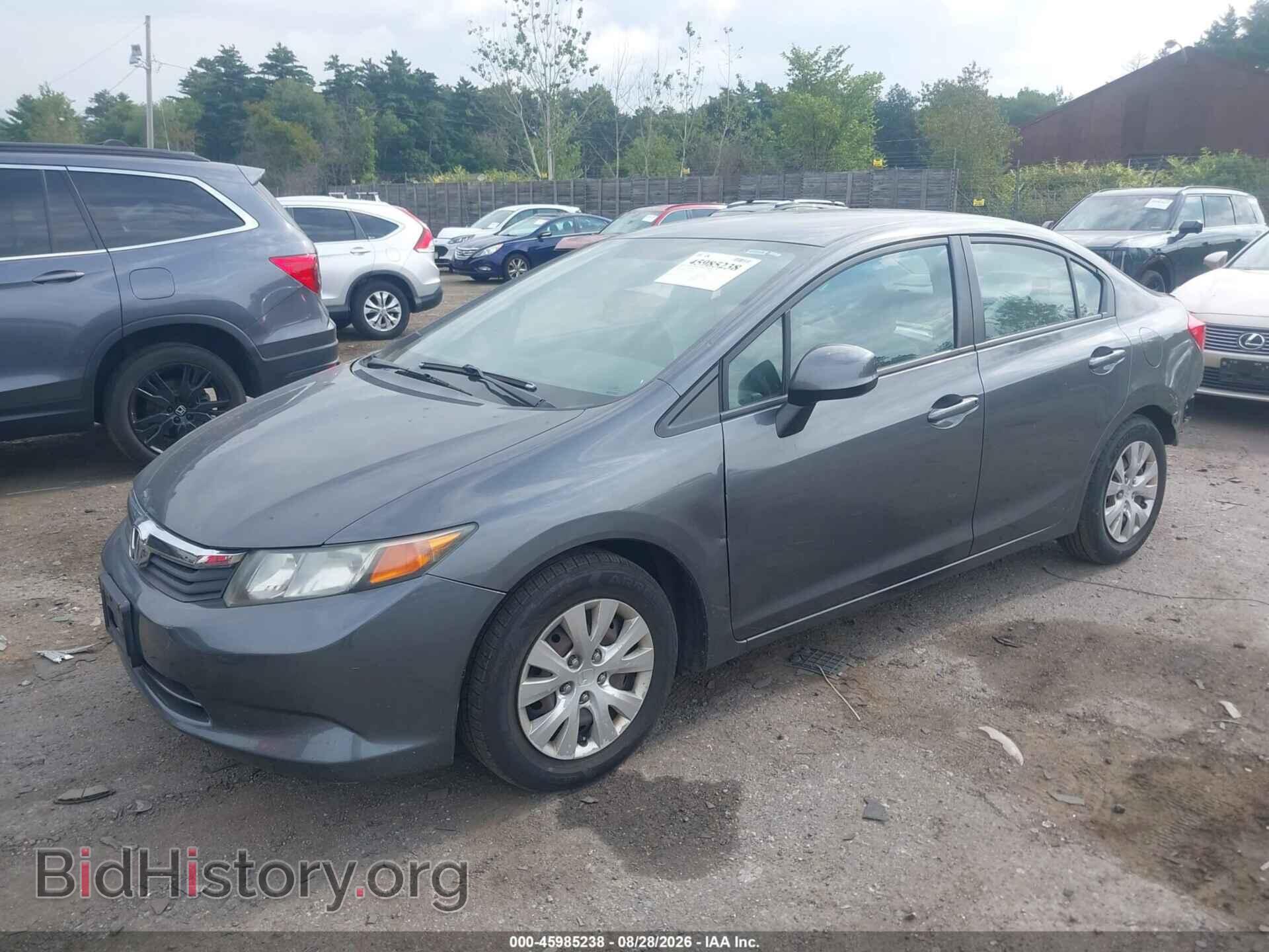 2012 HONDA CIVIC - VIN: 2HGFB2F55CH558091 - Photo 2