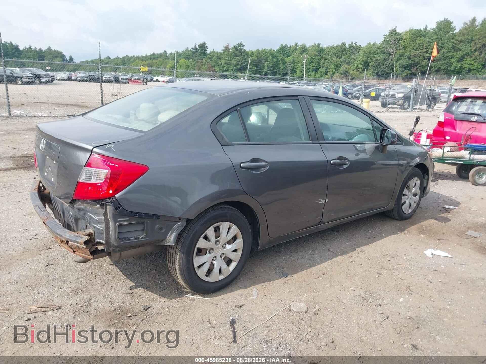 2012 HONDA CIVIC - VIN: 2HGFB2F55CH558091 - Photo 4
