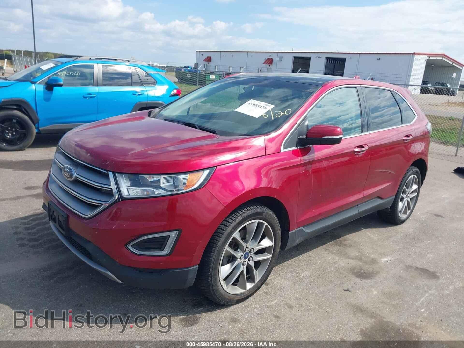 2016 FORD EDGE - VIN: 2FMPK4K98GBB27191 - Photo 2