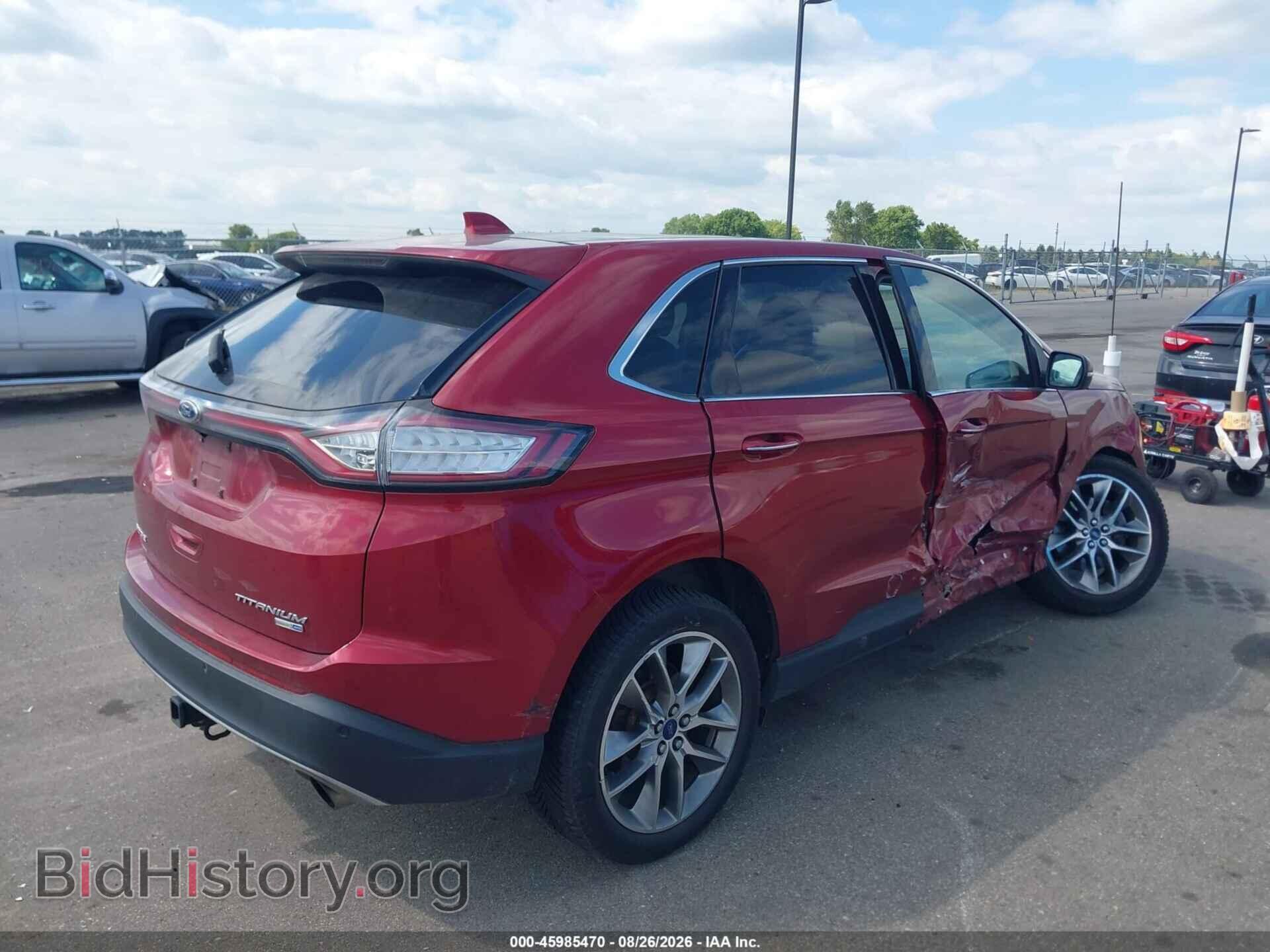 2016 FORD EDGE - VIN: 2FMPK4K98GBB27191 - Photo 4
