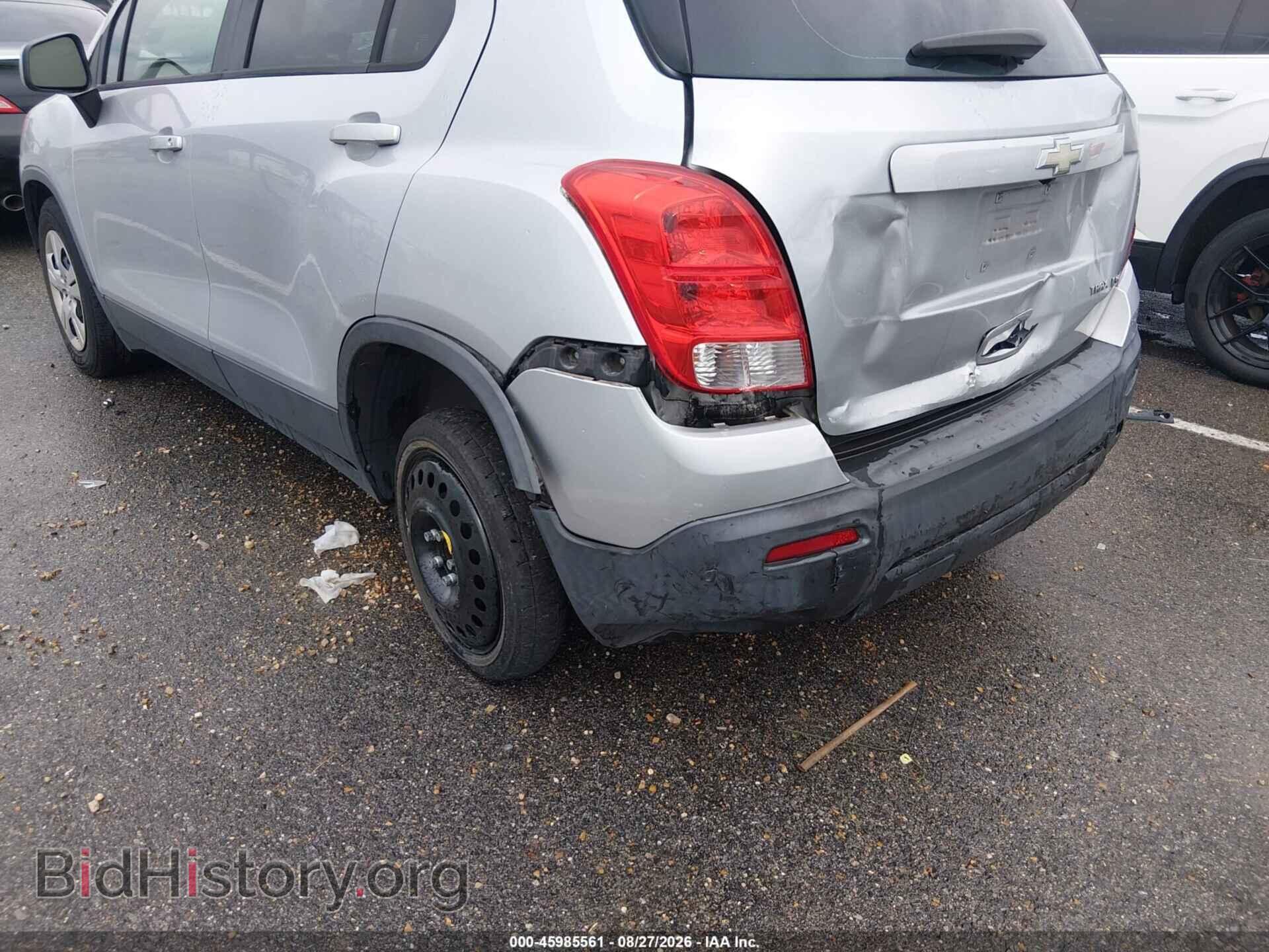 2015 CHEVROLET TRAX - VIN: 3GNCJKSB4FL225450 - Фото 6