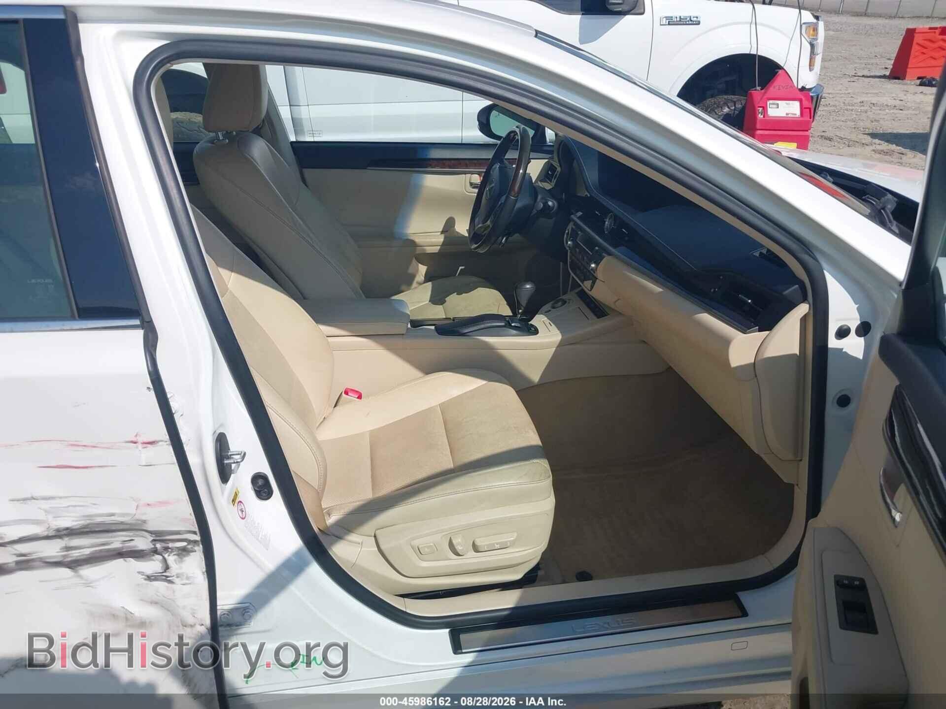 2014 LEXUS ES 350 - VIN: JTHBK1GG3E2089651 - Фото 5