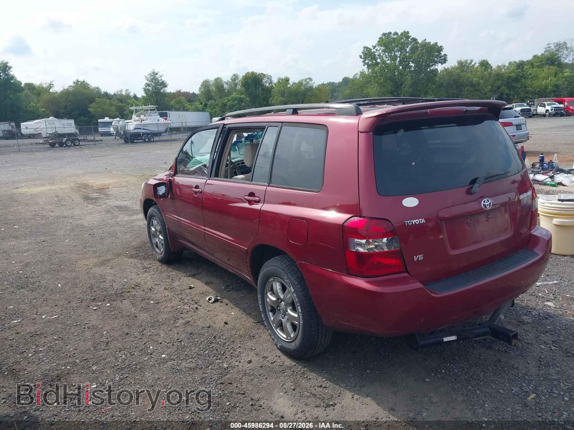 2007 TOYOTA HIGHLANDER - VIN: JTEDP21A470142163 - Фото 3