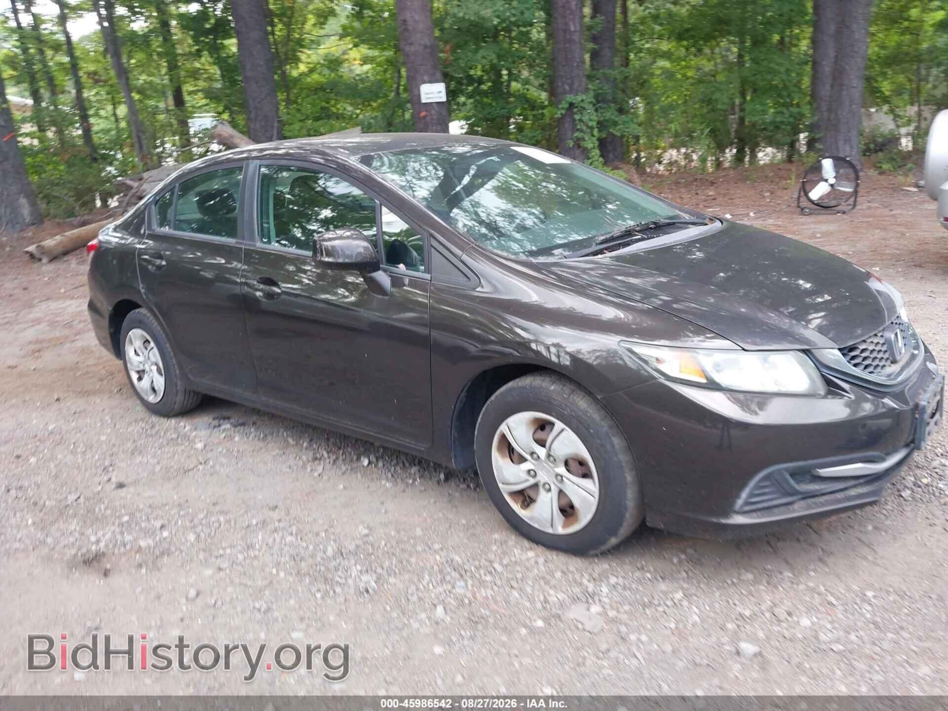 Фотография 2HGFB2F57DH549698 - HONDA CIVIC 2013