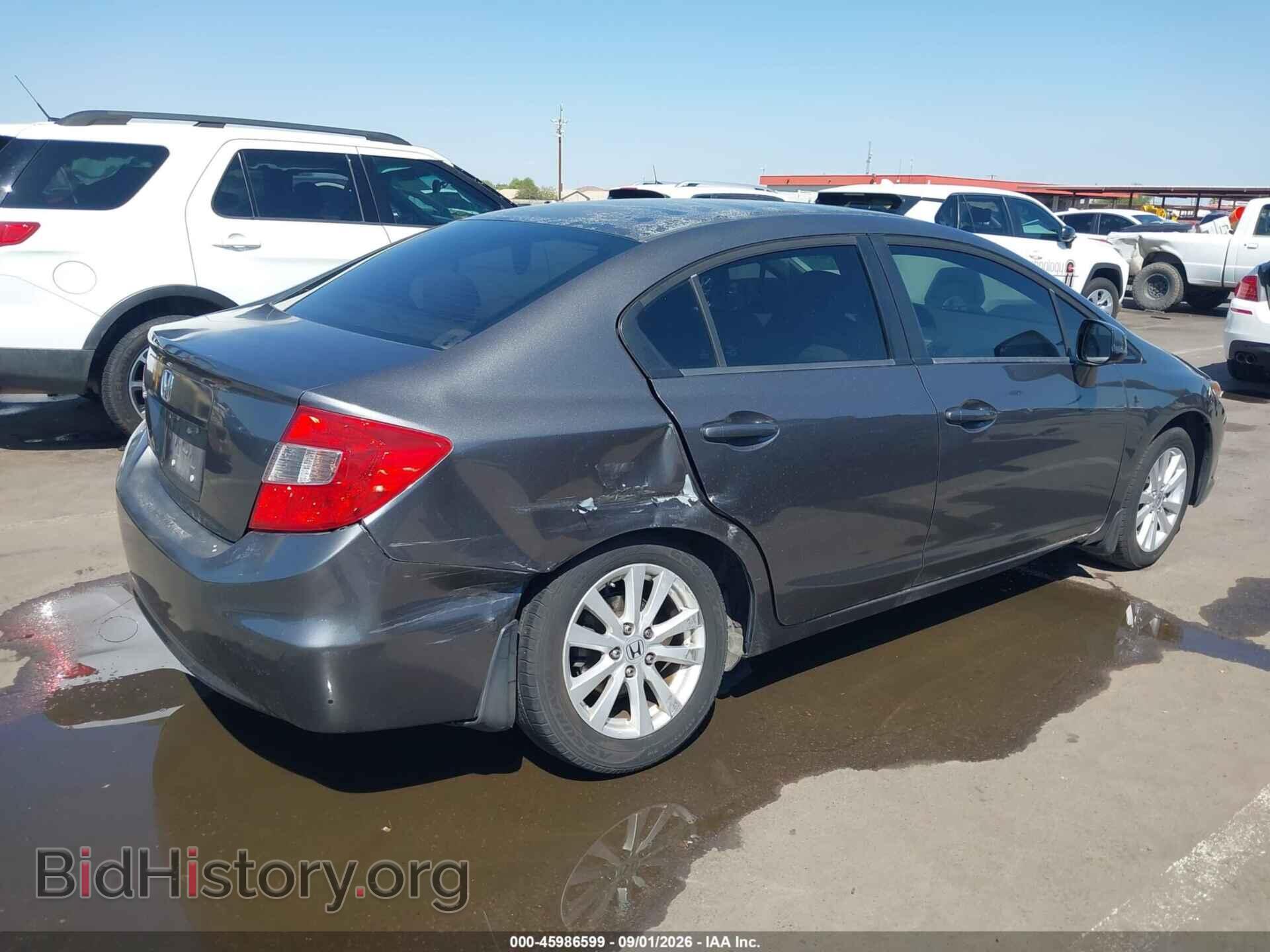 2012 HONDA CIVIC - VIN: 19XFB2F8XCE072123 - Photo 4