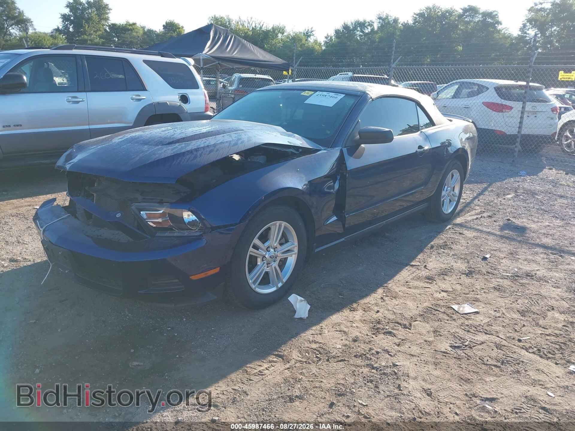 2012 FORD MUSTANG - VIN: 1ZVBP8EM7C5257823 - Photo 2